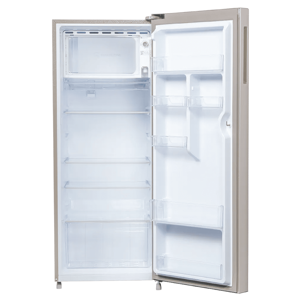Haier 190 Litres 5 Star Direct Cool Single Door Refrigerator with One Hour Icing Technology (HRD-2105BNS-P, Nickel Steel) Haier 190 Litres 5 Star Direct Cool Single Door Refrigerator with One Hour Icing Technology (HRD-2105BNS-P, Nickel Steel)_7