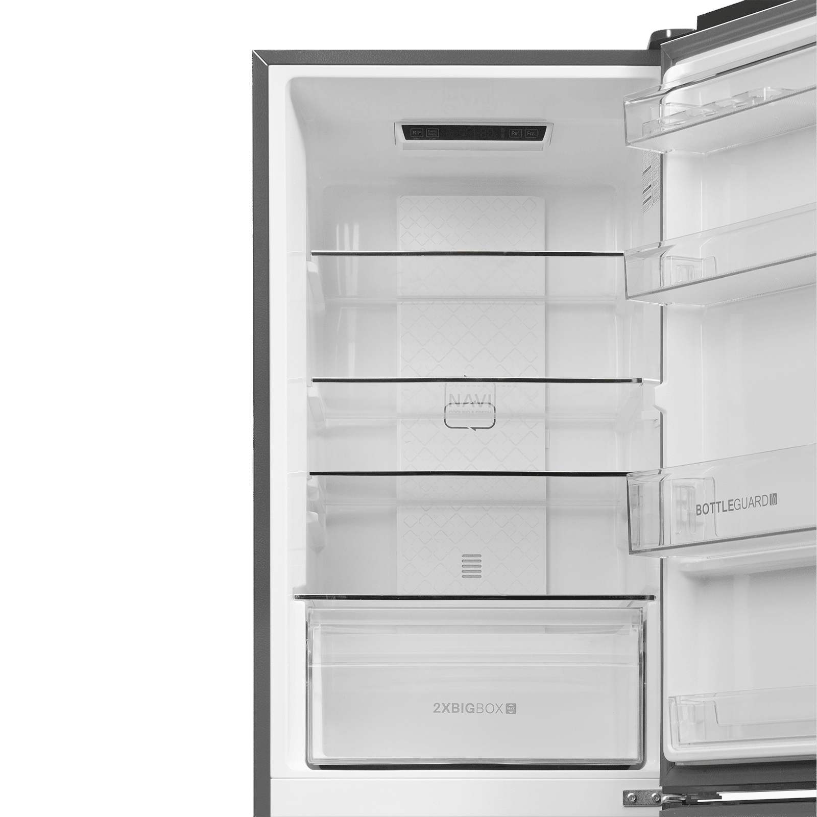 Haier 237 Litres 2 Star Frost Free Double Door Bottom Mount Convertible Refrigerator with Turbo Icing Technology (HRB-2872IBGB-P, GE Black) Haier 237 Litres 2 Star Frost Free Double Door Bottom Mount Convertible Refrigerator with Turbo Icing Technology (HRB-2872IBGB-P, GE Black)_7