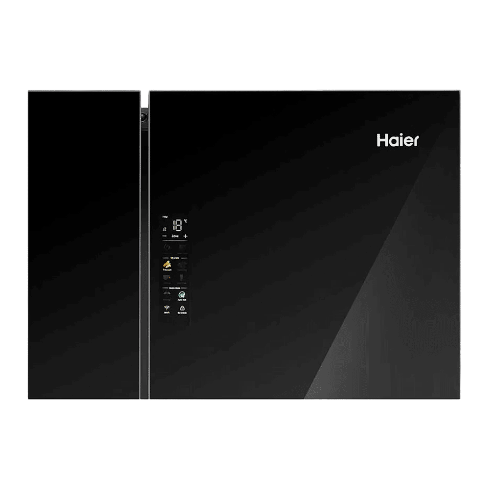 Haier 630 Litres Frost Free French Door Smart Wifi Enabled Refrigerator with Motion Sensor (HRB-700KGU1, Black Glass) Haier 630 Litres Frost Free French Door Smart Wifi Enabled Refrigerator with Motion Sensor (HRB-700KGU1, Black Glass)_18