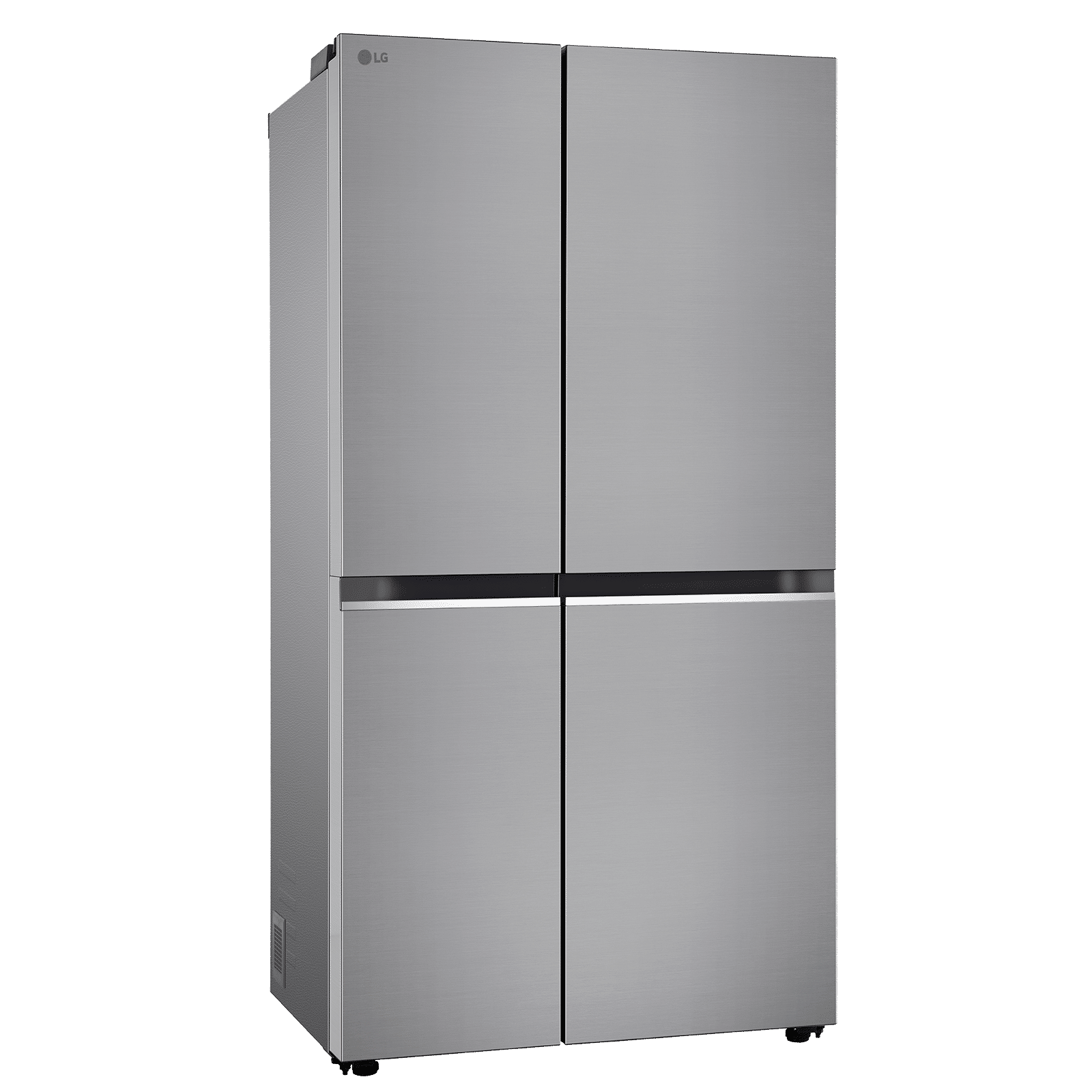 LG 650 Litres 3 Star Frost Free Side by Side Refrigerator with DoorCooling Plus Technology (GL- B257HPZ3, Shiny Steel)_4