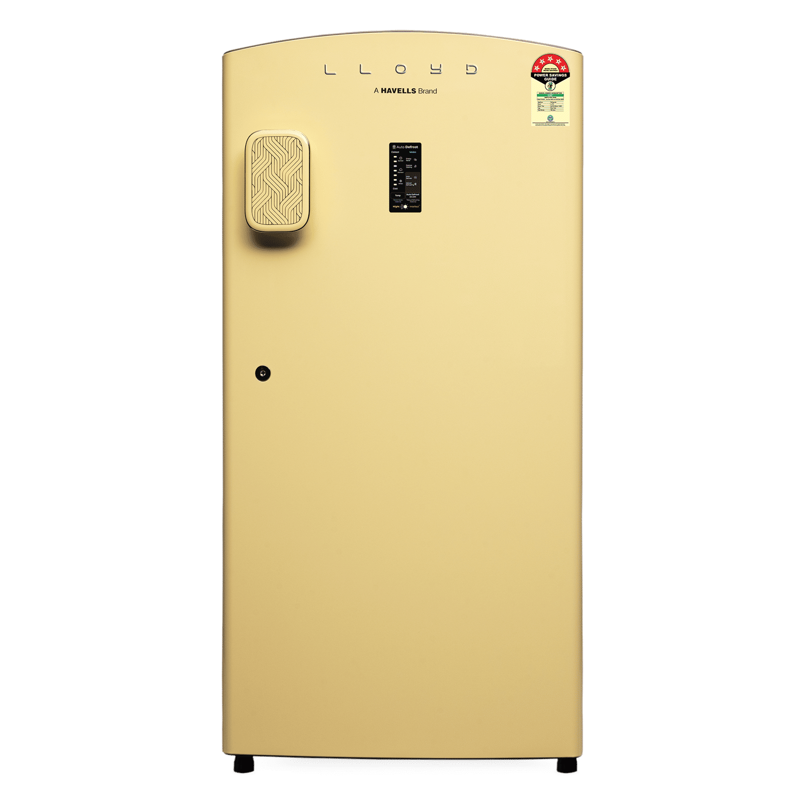 LLOYD 195 Litres 5 Star Direct Cool Single Door Refrigerator with Auto Defrost Technology (GLDF215SPYA4LC, Pastel Yellow) LLOYD 195 Litres 5 Star Direct Cool Single Door Refrigerator with Auto Defrost Technology (GLDF215SPYA4LC, Pastel Yellow)_1