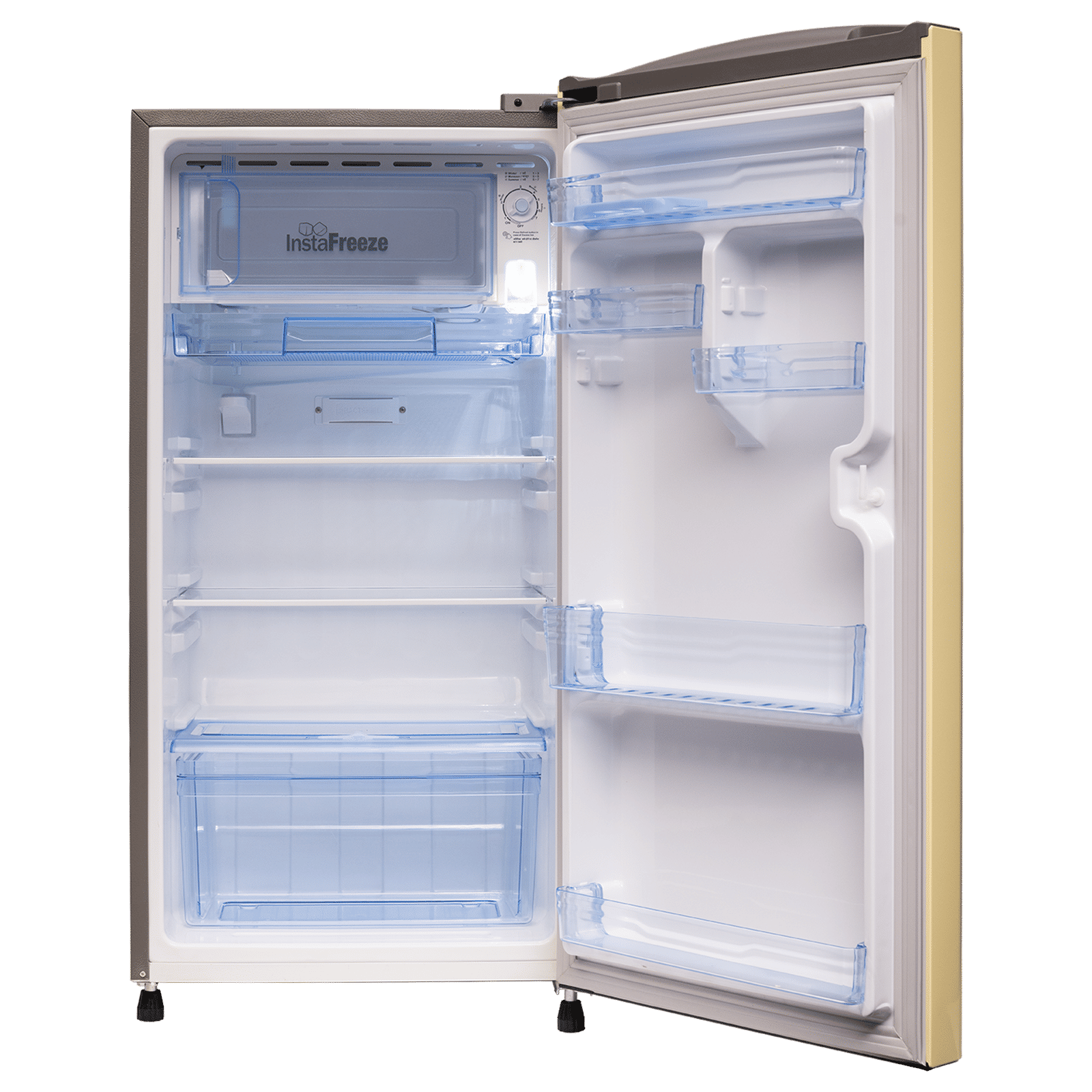 LLOYD 195 Litres 5 Star Direct Cool Single Door Refrigerator with Rapid Freeze Technology (GLDF215SPYT4LC, Pastel Yellow)_6