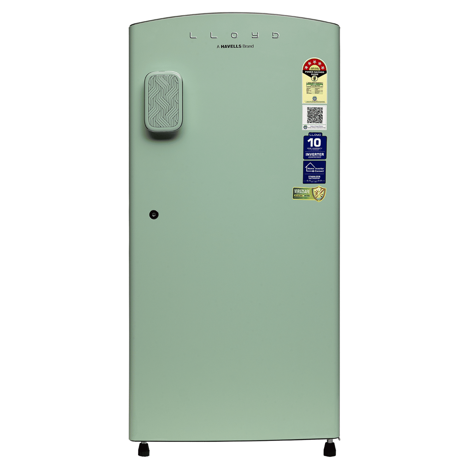 LLOYD 195 Litres 5 Star Direct Cool Single Door Refrigerator with Rapid Freeze Technology (GLDF215SPGT4LC, Pastel Green) LLOYD 195 Litres 5 Star Direct Cool Single Door Refrigerator with Rapid Freeze Technology (GLDF215SPGT4LC, Pastel Green)_1