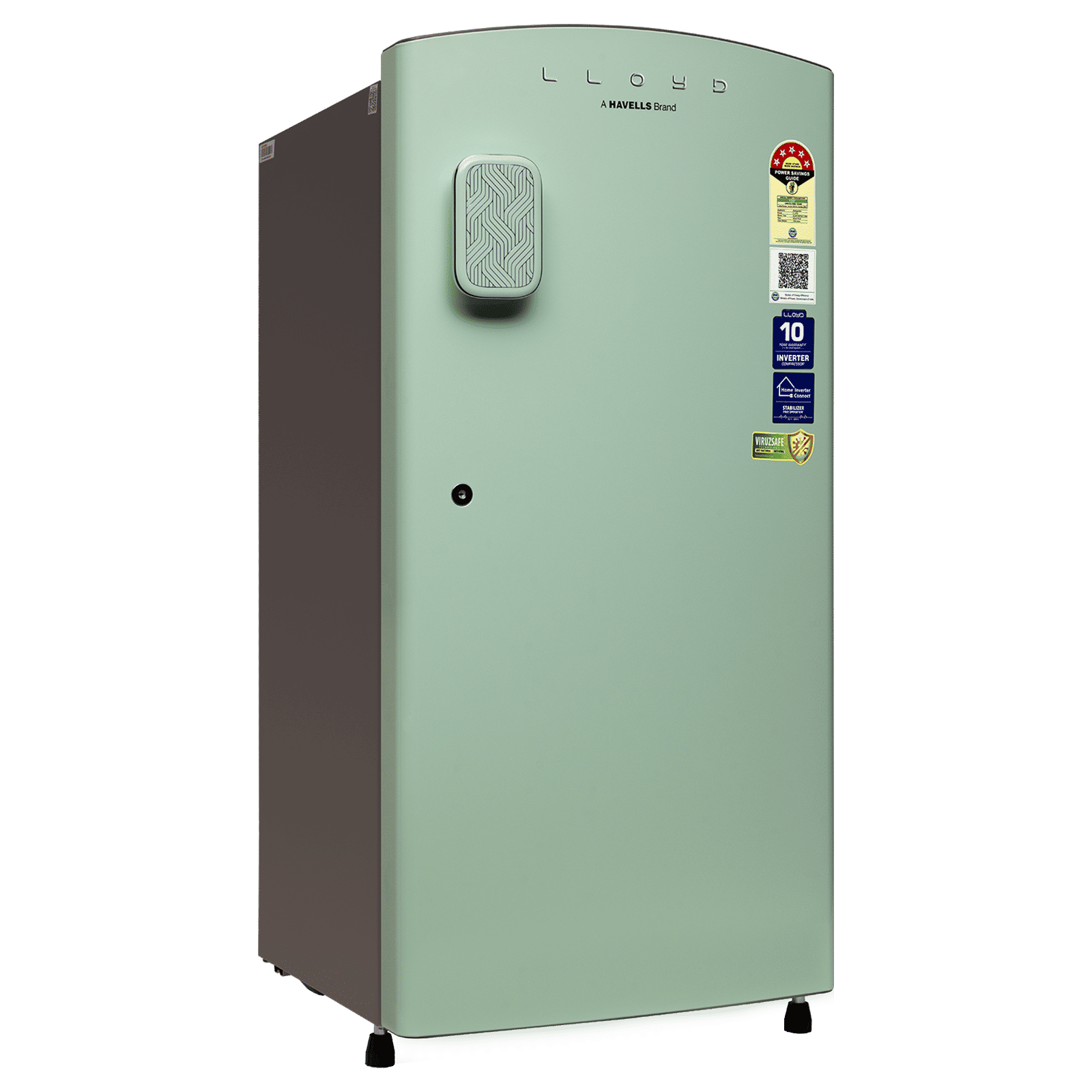 LLOYD 195 Litres 5 Star Direct Cool Single Door Refrigerator with Rapid Freeze Technology (GLDF215SPGT4LC, Pastel Green) LLOYD 195 Litres 5 Star Direct Cool Single Door Refrigerator with Rapid Freeze Technology (GLDF215SPGT4LC, Pastel Green)_9