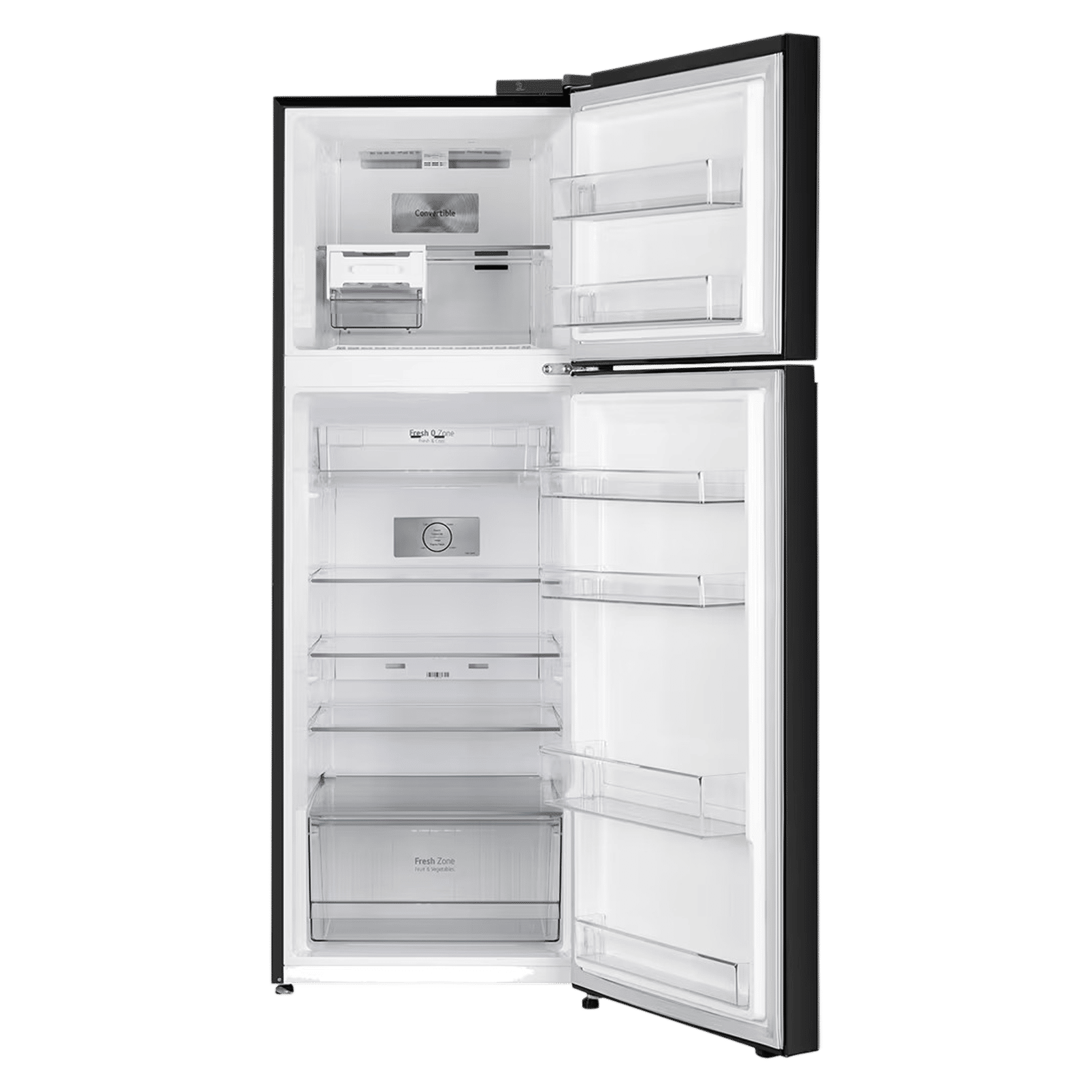 LG 343 Litres 2 Star Frost Free Double Door Convertible Refrigerator with Smart Diagnosis (GL-S382SBMY, Black Mirror)_6