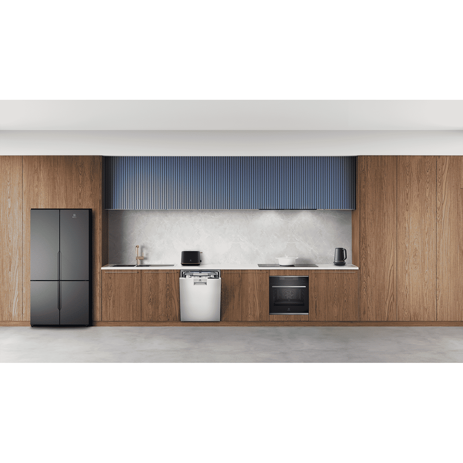 Electrolux 700 Series 564 Litres Frost Free French Door Refrigerator with Electronic Touch Control (EQE5600B-B, Matte Black)_16