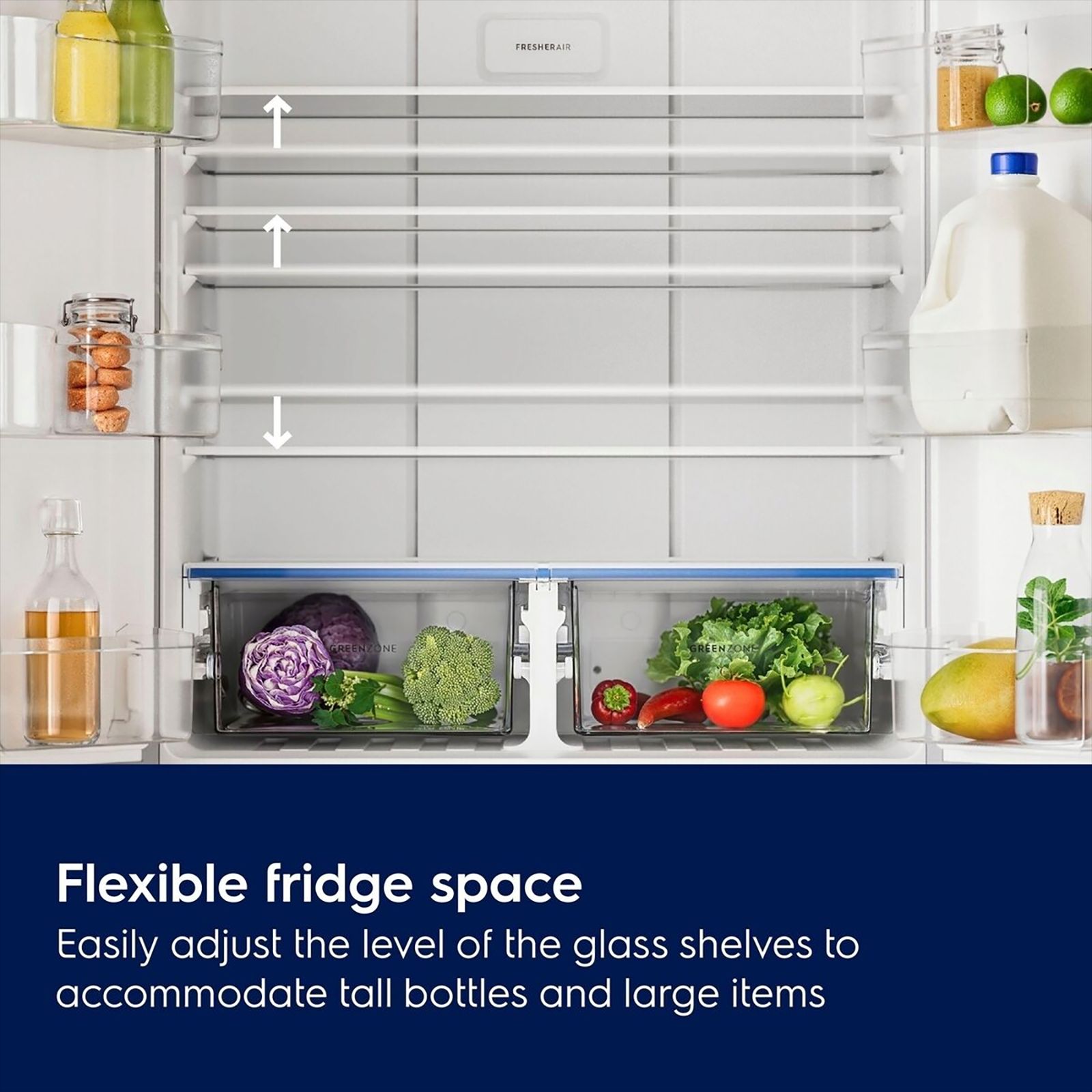 Electrolux 600 Series 565 Litres 4 Star Frost Free French Door Refrigerator with Electronic Touch Control (EHE5600D-S, Stainless Look Like)_11