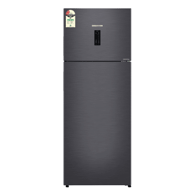 LIEBHERR Cluster 3 428 Litres 2 Star Frost Free Double Door Convertible Refrigerator with Duo Cooling (TVPcsB 4235, Cobalt Steel)