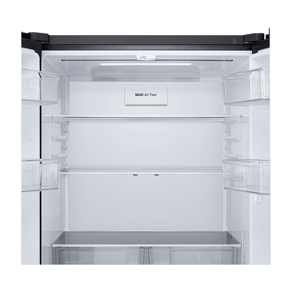 LG 610 Litres 3 Star Frost Free French Door Smart Wifi Enabled Refrigerator with Hygiene Fresh Plus (GV-B25FFGMB, Black Glass) LG 610 Litres 3 Star Frost Free French Door Smart Wifi Enabled Refrigerator with Hygiene Fresh Plus (GV-B25FFGMB, Black Glass)_9