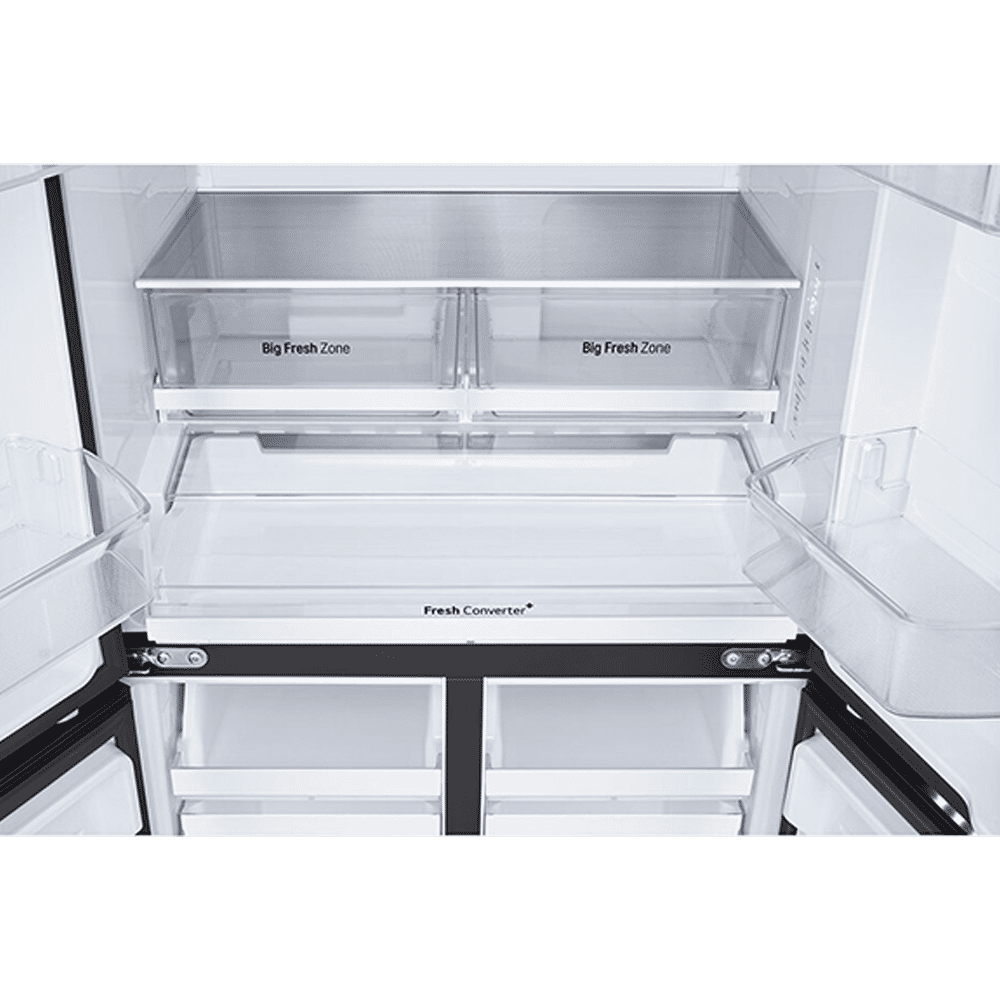 LG 610 Litres 3 Star Frost Free French Door Smart Wifi Enabled Refrigerator with Hygiene Fresh Plus (GV-B25FFGMB, Black Glass) LG 610 Litres 3 Star Frost Free French Door Smart Wifi Enabled Refrigerator with Hygiene Fresh Plus (GV-B25FFGMB, Black Glass)_10