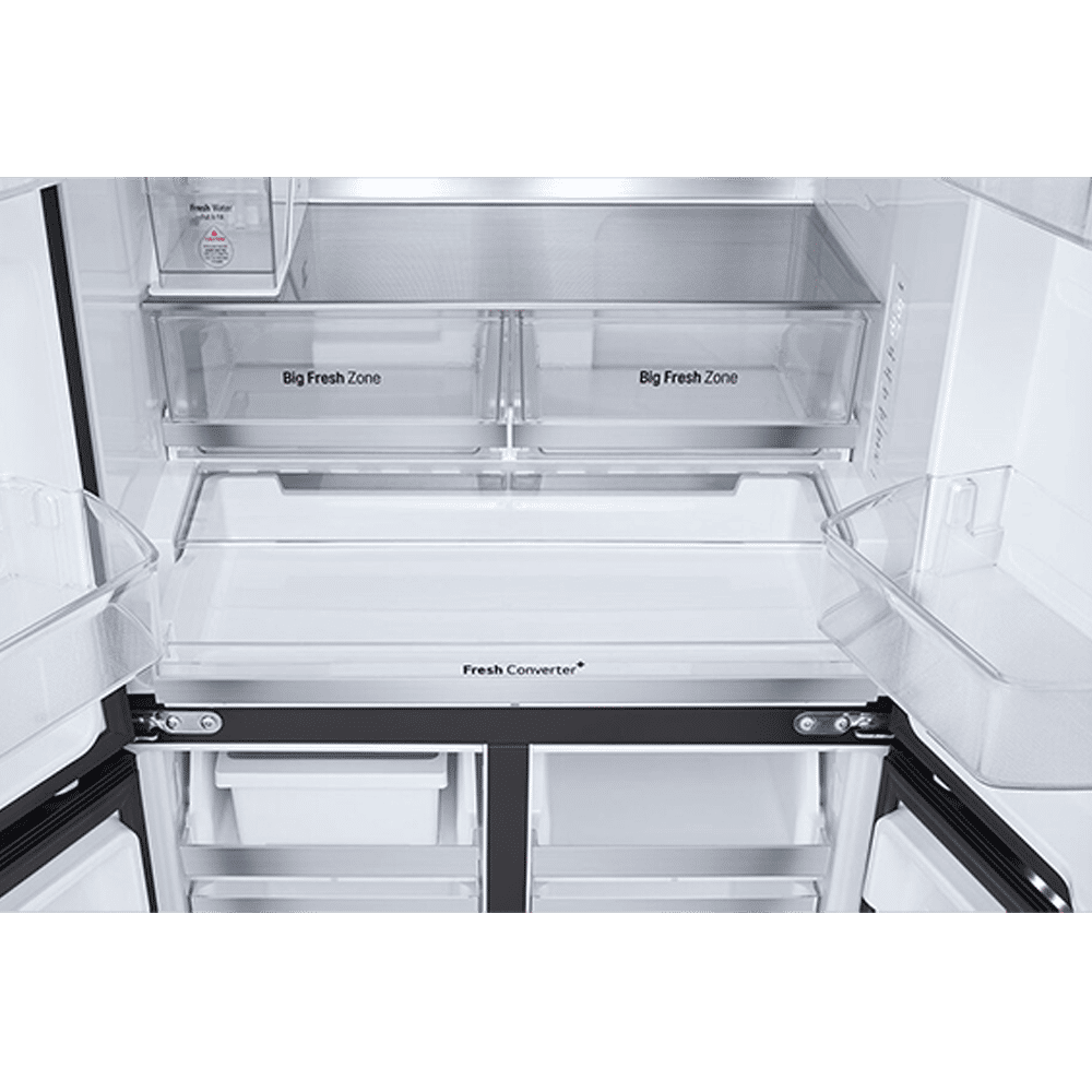 LG 605 Litres 2 Star Frost Free French Door Smart Wifi Enabled Refrigerator with Automatic Ice Maker (GV-F25FFGHB, Black Glass) LG 605 Litres 2 Star Frost Free French Door Smart Wifi Enabled Refrigerator with Automatic Ice Maker (GV-F25FFGHB, Black Glass)_12