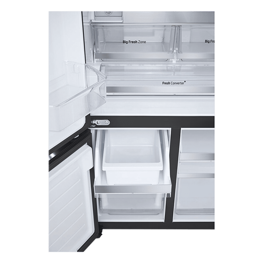 LG 610 Litres 2 Star Frost Free French Door Smart Wifi Enabled Refrigerator with InstaView (GV-K25FFGFB, Black Glass) LG 610 Litres 2 Star Frost Free French Door Smart Wifi Enabled Refrigerator with InstaView (GV-K25FFGFB, Black Glass)_9