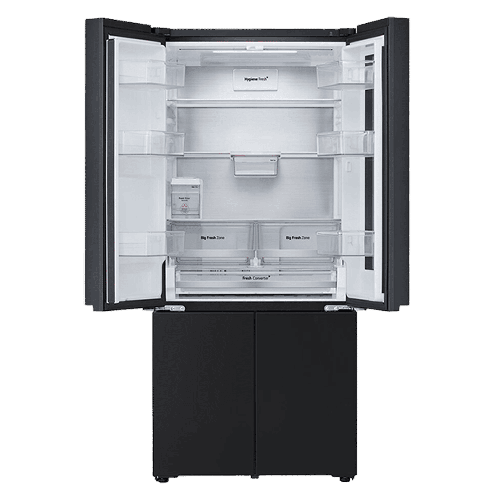 LG 610 Litres 2 Star Frost Free French Door Smart Wifi Enabled Refrigerator with InstaView (GV-K25FFGFB, Black Glass) LG 610 Litres 2 Star Frost Free French Door Smart Wifi Enabled Refrigerator with InstaView (GV-K25FFGFB, Black Glass)_12