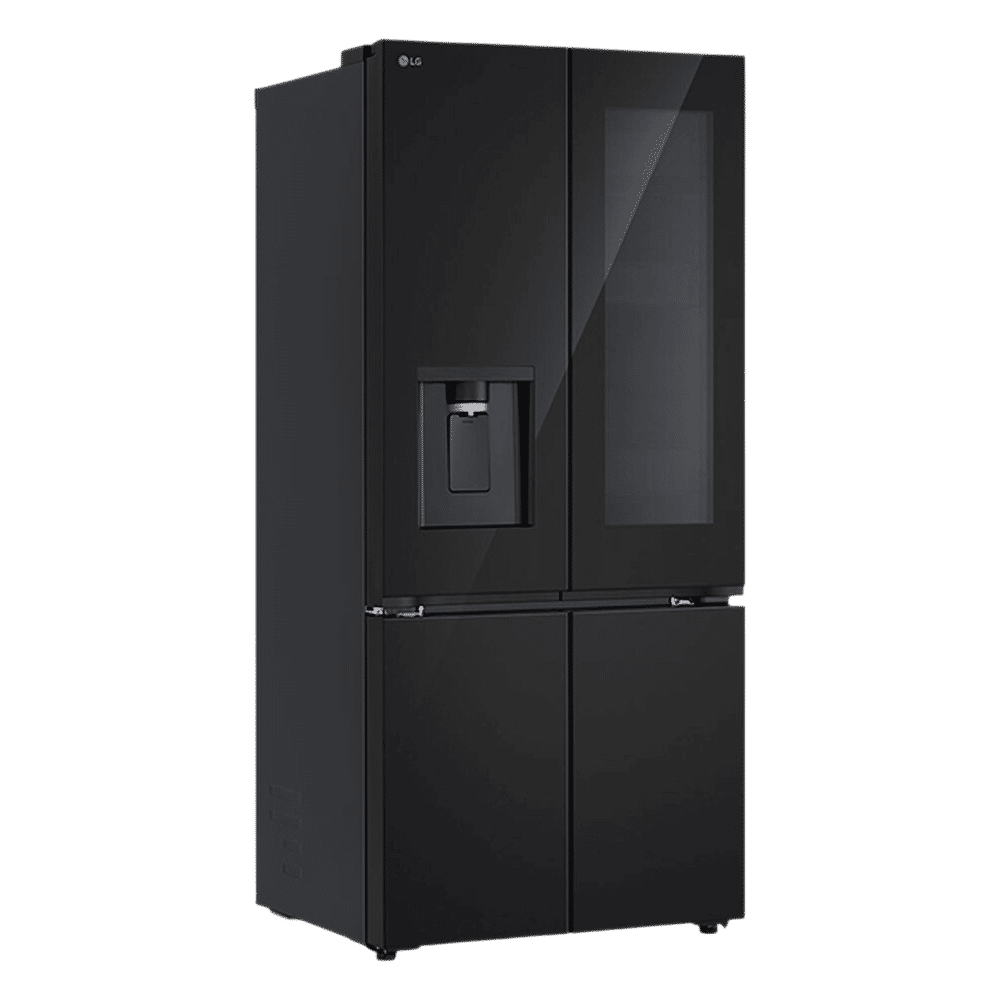 LG 610 Litres 2 Star Frost Free French Door Smart Wifi Enabled Refrigerator with InstaView (GV-K25FFGFB, Black Glass) LG 610 Litres 2 Star Frost Free French Door Smart Wifi Enabled Refrigerator with InstaView (GV-K25FFGFB, Black Glass)_4