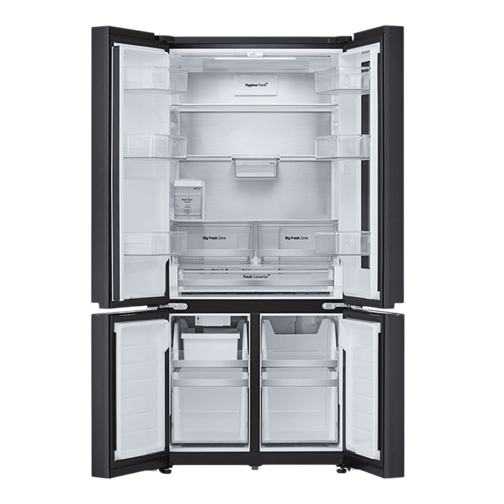 LG 610 Litres 2 Star Frost Free French Door Smart Wifi Enabled Refrigerator with InstaView (GV-K25FFGFB, Black Glass) LG 610 Litres 2 Star Frost Free French Door Smart Wifi Enabled Refrigerator with InstaView (GV-K25FFGFB, Black Glass)_6