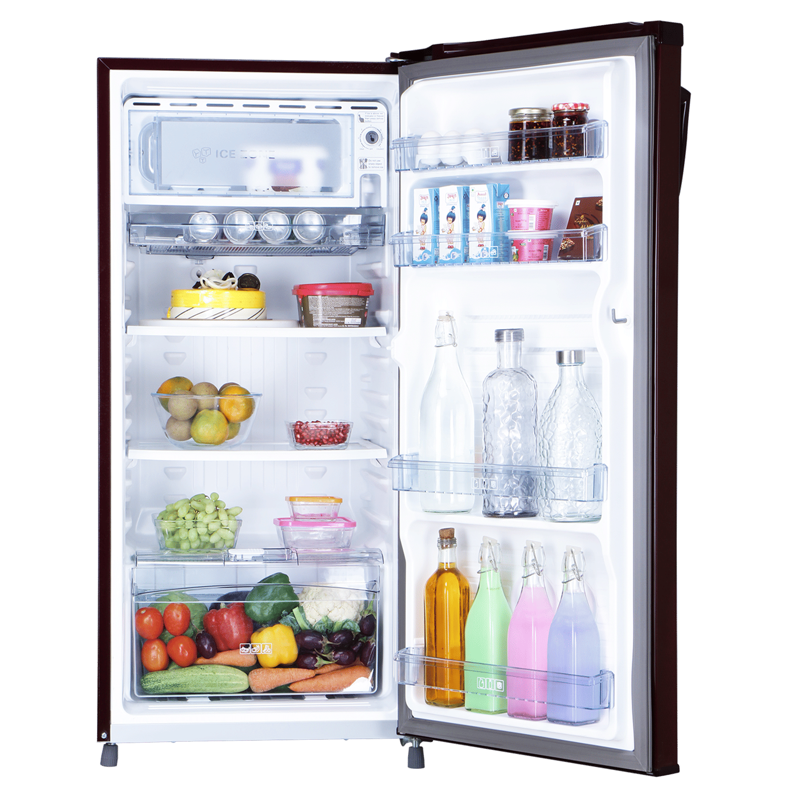 Croma 185 Litres 2 Star Direct Cool Single Door Refrigerator with Anti Fungal Gasket (Red Erika) Croma 185 Litres 2 Star Direct Cool Single Door Refrigerator with Anti Fungal Gasket (Red Erika)_20