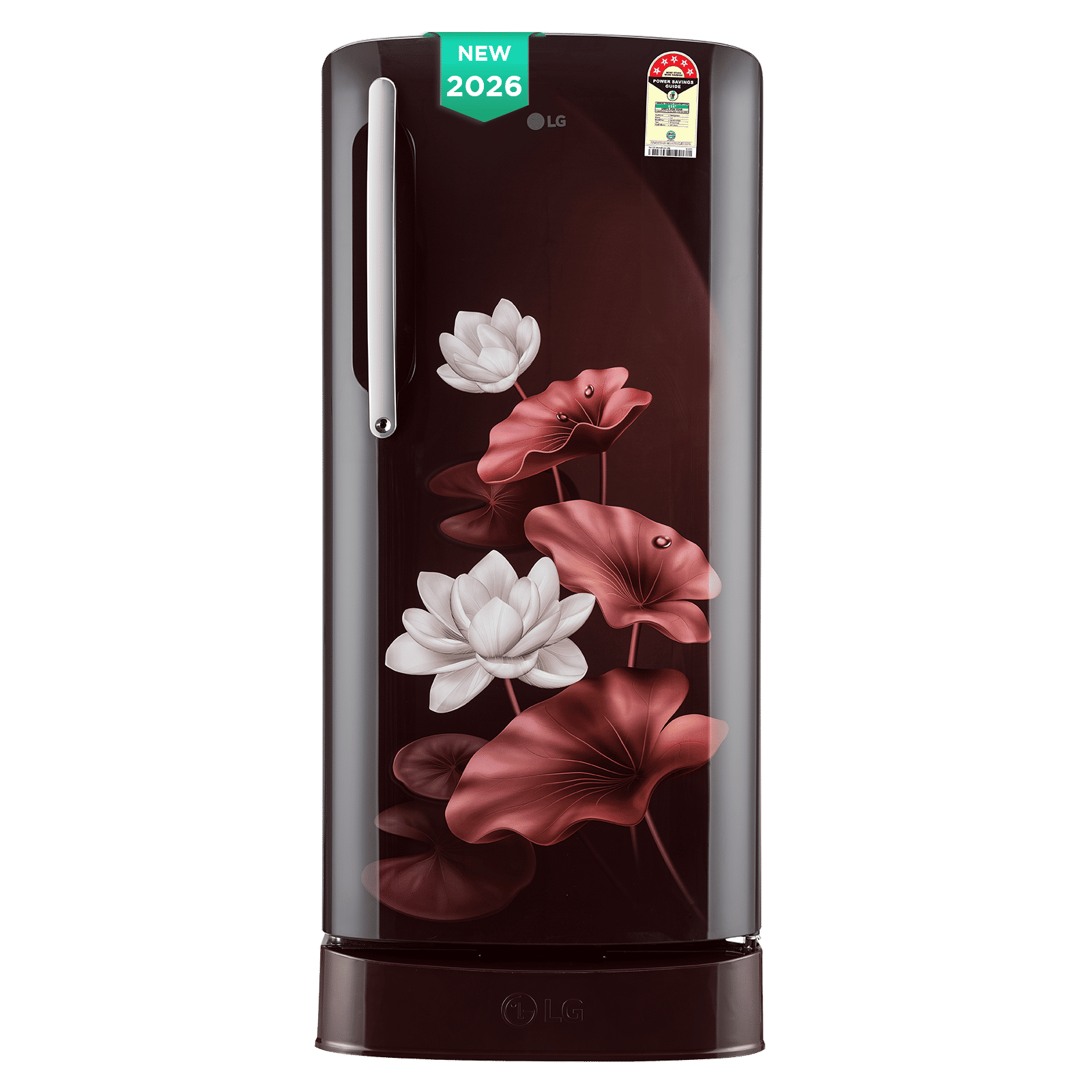 LG 201 Litres 5 Star Direct Cool Single Door Refrigerator with Smart Inverter Compressor (GLD2156ZHSL, Scarlet Lotus) (2026 Model) LG 201 Litres 5 Star Direct Cool Single Door Refrigerator with Smart Inverter Compressor (GLD2156ZHSL, Scarlet Lotus) (2026 Model)_1