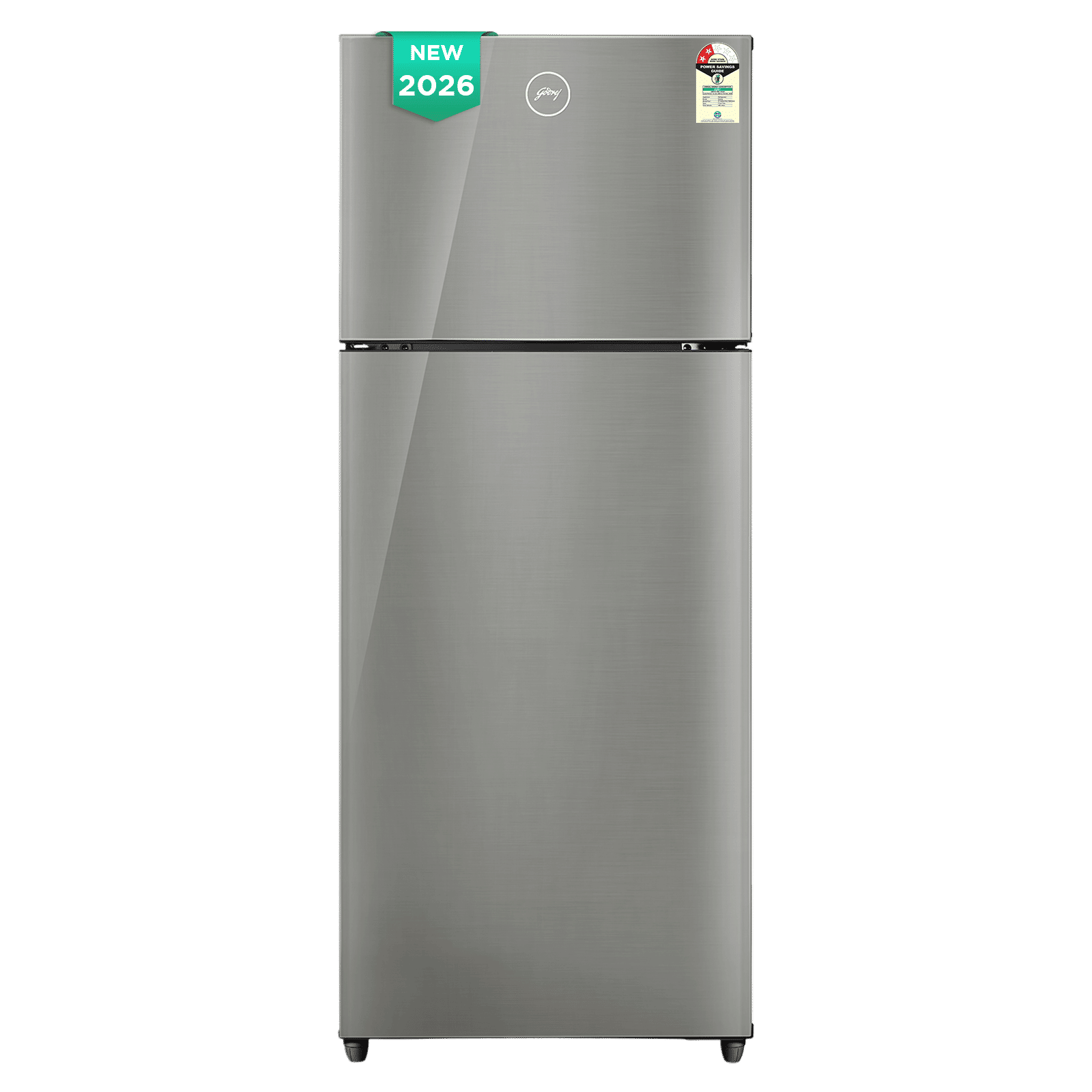 Godrej Eon Alpha 238 Litres 2 Star Frost Free Double Door Refrigerator with Nano Shield Technology (RT EONALPHA 270BN RI ST GL, Steel Grey) (2026 Model) Godrej Eon Alpha 238 Litres 2 Star Frost Free Double Door Refrigerator with Nano Shield Technology (RT EONALPHA 270BN RI ST GL, Steel Grey) (2026 Model)_1