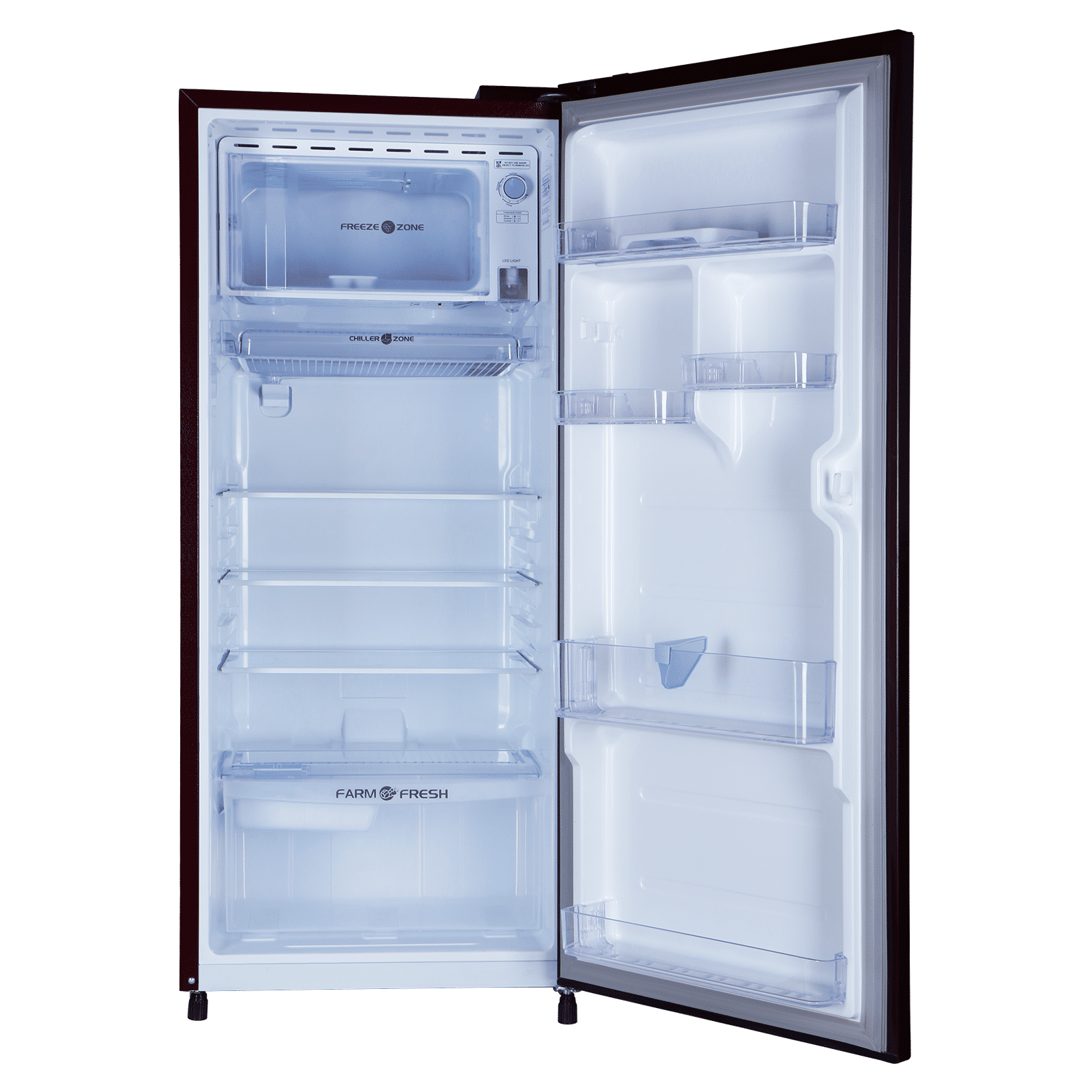 Croma 190 Litres 2 Star Direct Cool Single Door Refrigerator with Adjustable Toughened Glass Shelves (Sunlit Wine) Croma 190 Litres 2 Star Direct Cool Single Door Refrigerator with Adjustable Toughened Glass Shelves (Sunlit Wine)_8