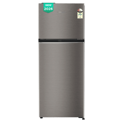 LIEBHERR Pure 225 Litres 2 Star Frost Free Double Door Refrigerator with Central Power Cooling Technology (TCHgsB 2411, Grey Steel) (2026 Model)