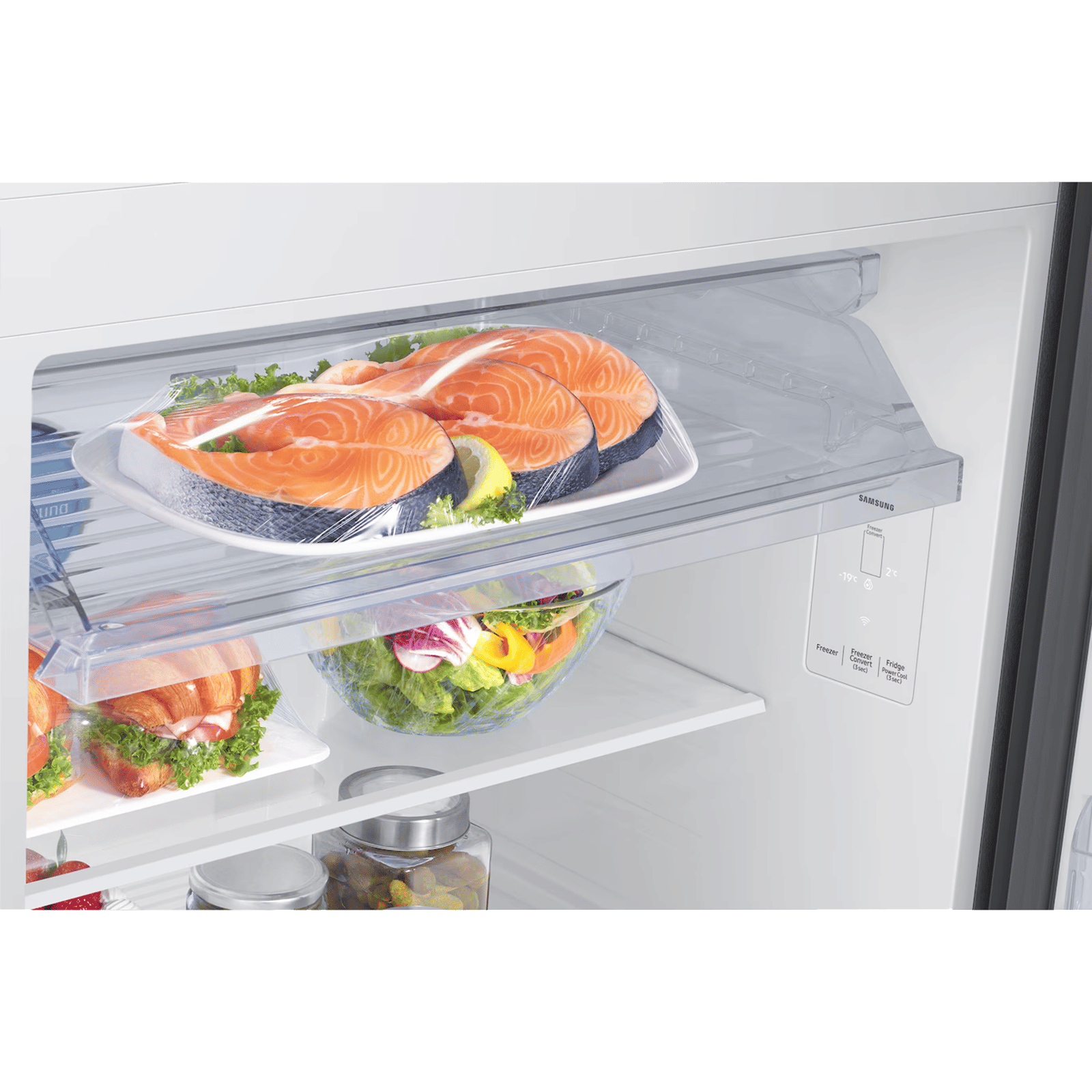 Samsung RT80 467 Litres 2 Star Frost Free Double Door Smart Wifi Enabled Convertible Refrigerator with Twin Cooling Plus Technology (RT80H51C2BHL, Black Glass) (2026 Model) Samsung RT80 467 Litres 2 Star Frost Free Double Door Smart Wifi Enabled Convertible Refrigerator with Twin Cooling Plus Technology (RT80H51C2BHL, Black Glass) (2026 Model)_9