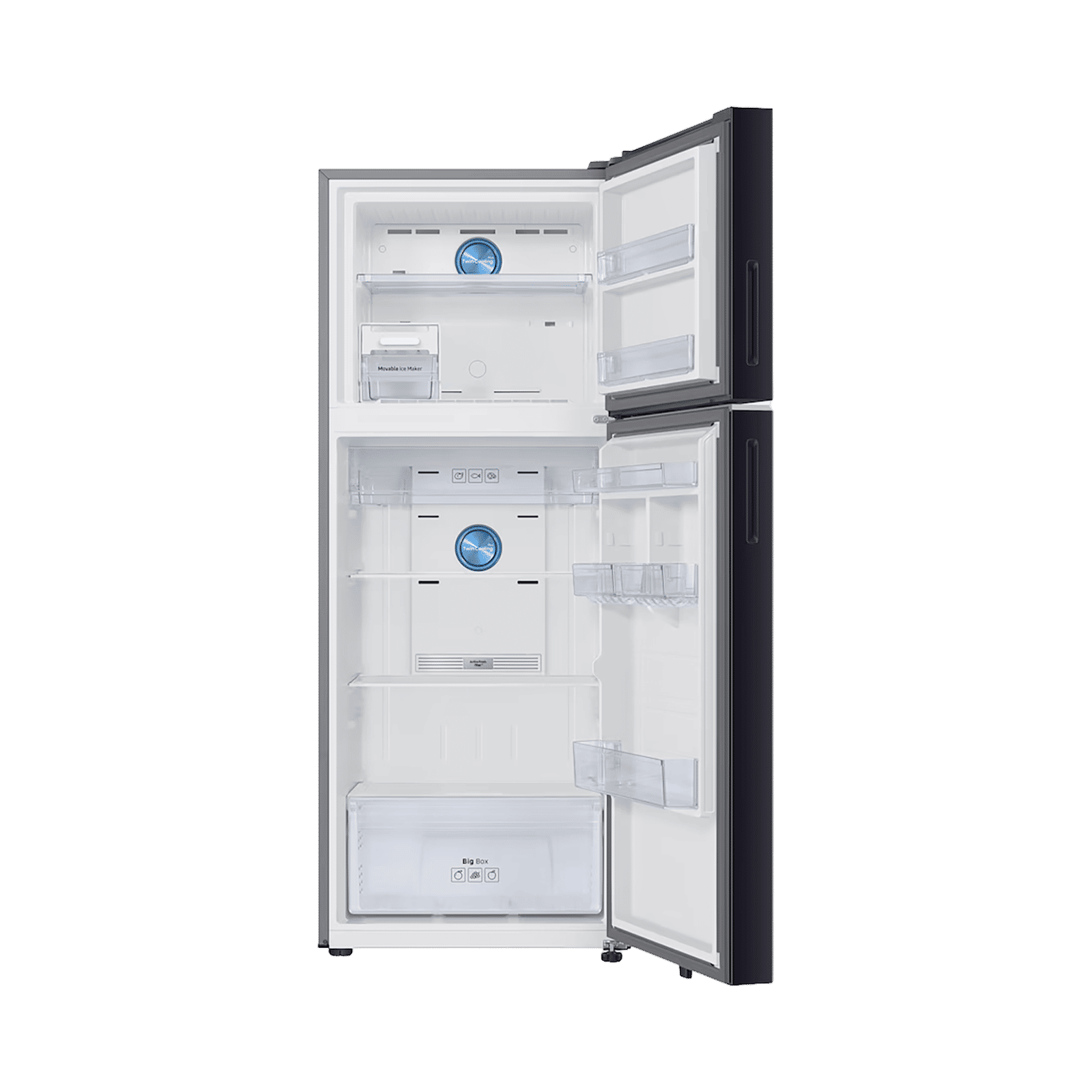 Samsung RT45 419 Litres 2 Star Frost Free Double Door Smart Wifi Enabled Refrigerator with Bespoke AI (RT45HB6A4222HL, Black Glass) (2026 Model) Samsung RT45 419 Litres 2 Star Frost Free Double Door Smart Wifi Enabled Refrigerator with Bespoke AI (RT45HB6A4222HL, Black Glass) (2026 Model)_6