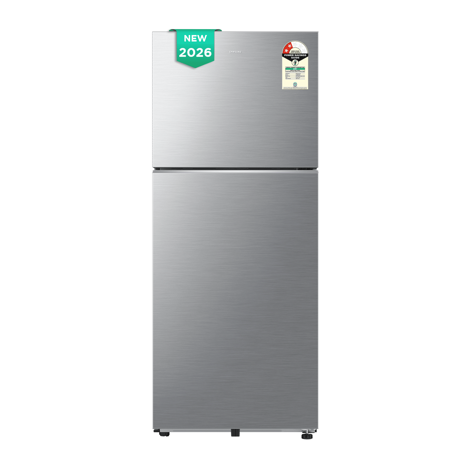 Samsung RT41 396 Litres 2 Star Frost Free Double Door Convertible Refrigerator With Active Fresh Filter+ (RT41HG6C42S8HL, Elegant Inox) (2026 Model)_1