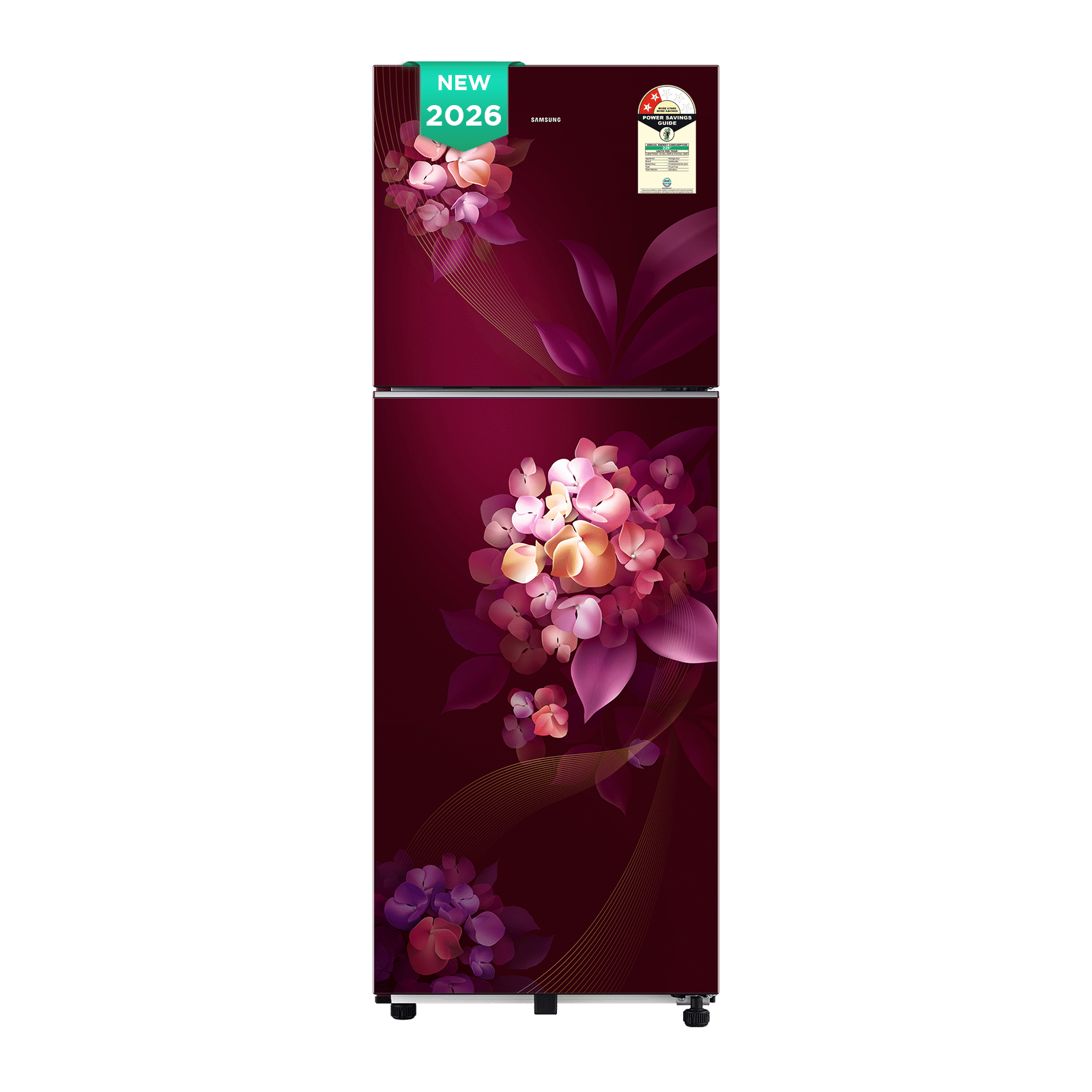 Samsung H28 236 Litres 2 Star Frost Free Double Door Refrigerator with All Around Cooling (RT40H28W2HTHL, Hydrangea Plum) (2026 Model) Samsung H28 236 Litres 2 Star Frost Free Double Door Refrigerator with All Around Cooling (RT40H28W2HTHL, Hydrangea Plum) (2026 Model)_1