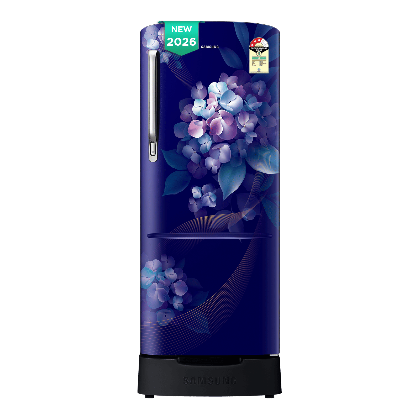 Samsung RR24 223 Litres 3 Star Direct Cool Single Door Refrigerator with Inverter Technology (RR24H2823HS/NL, Hydrangea Blue) (2026 Model) Samsung RR24 223 Litres 3 Star Direct Cool Single Door Refrigerator with Inverter Technology (RR24H2823HS/NL, Hydrangea Blue) (2026 Model)_1
