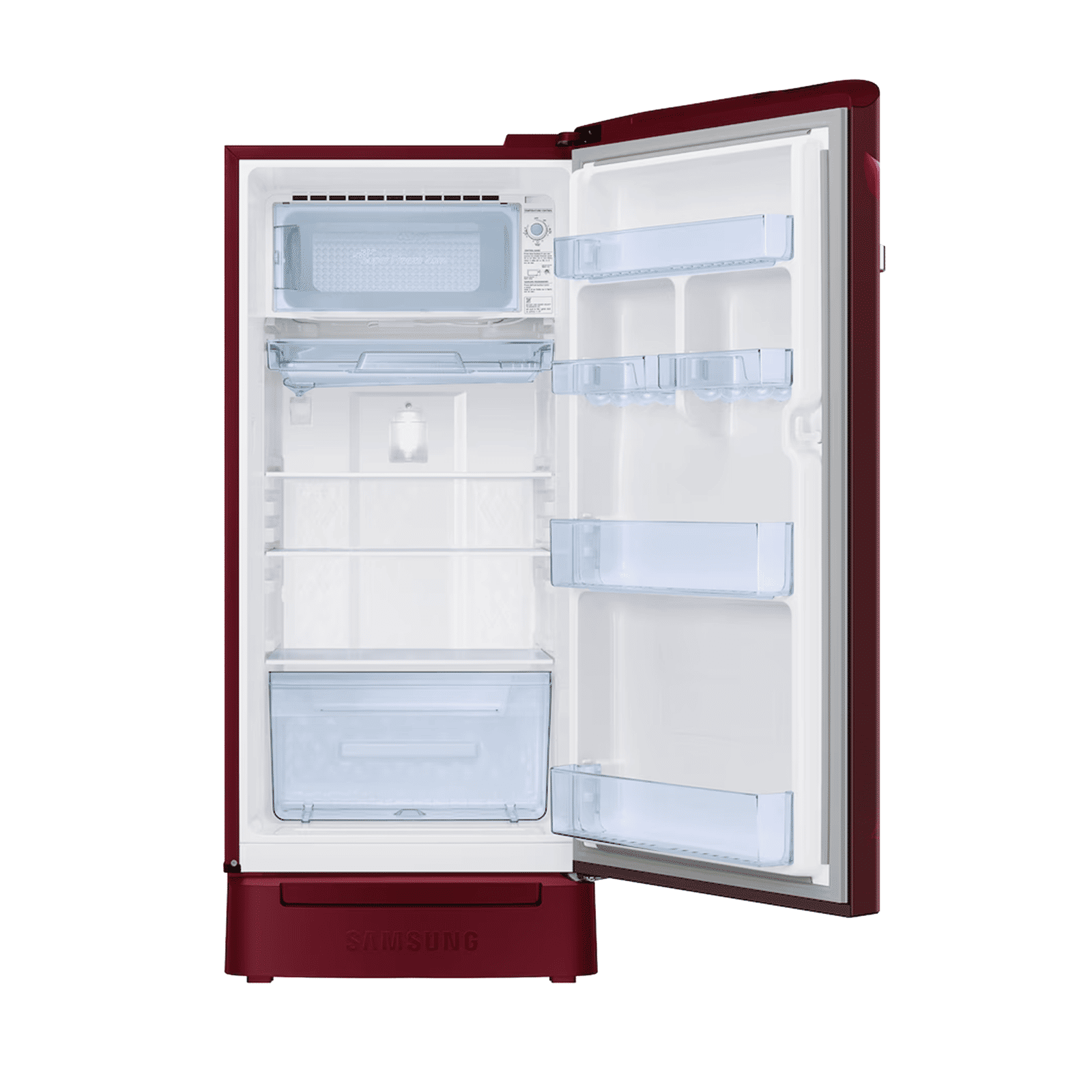 Samsung RR21 189 Litres 4 Star Direct Cool Single Door Refrigerator with Anti Bacterial Gasket (RR21H2H24RZ/HL, Midnight Blossom Red) (2026 Model)_6