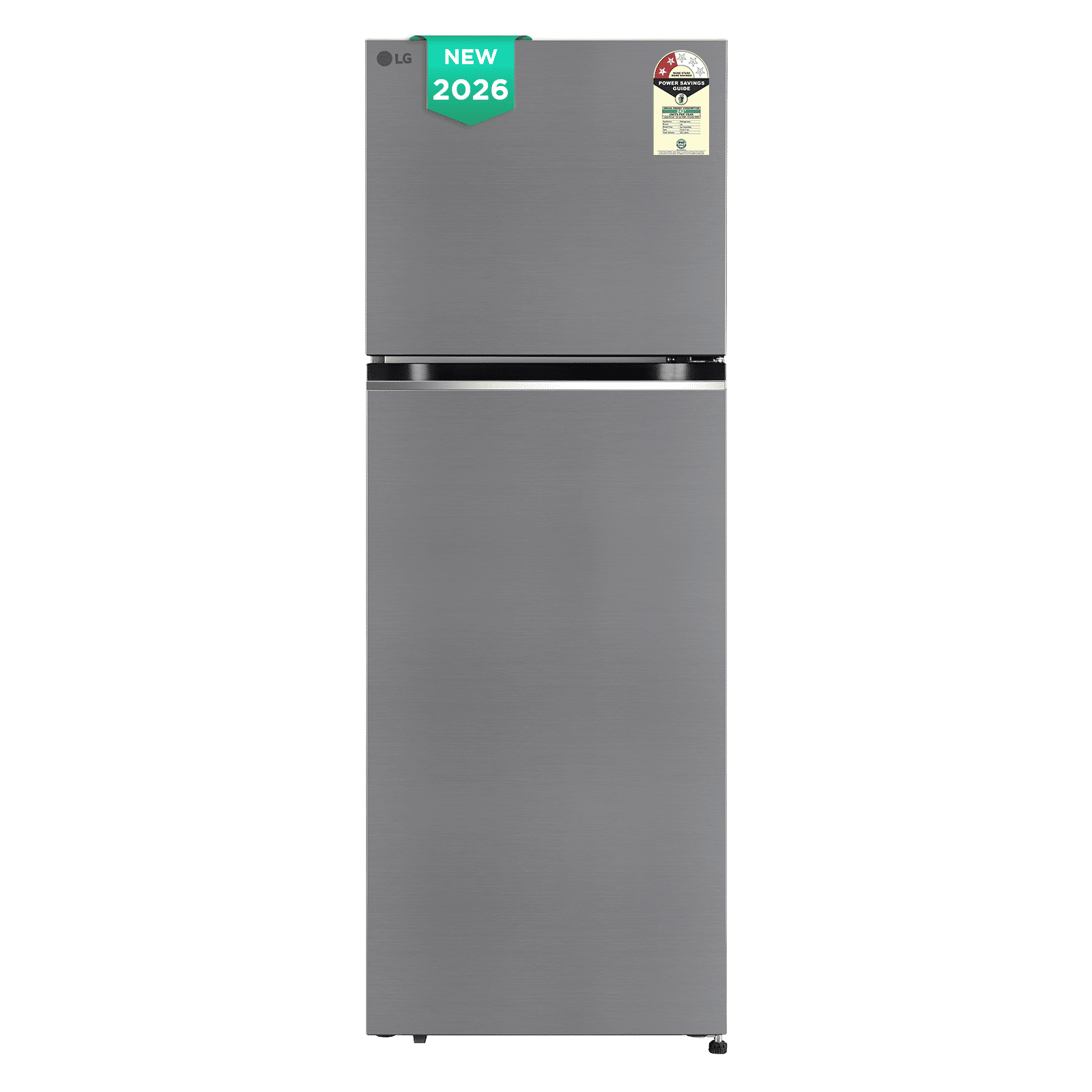 LG 322 Litres 2 Star Frost Free Double Door Convertible Refrigerator with Multi Air Flow (GLT3226SNPZ, Shiny Steel) (2026 Model)_1