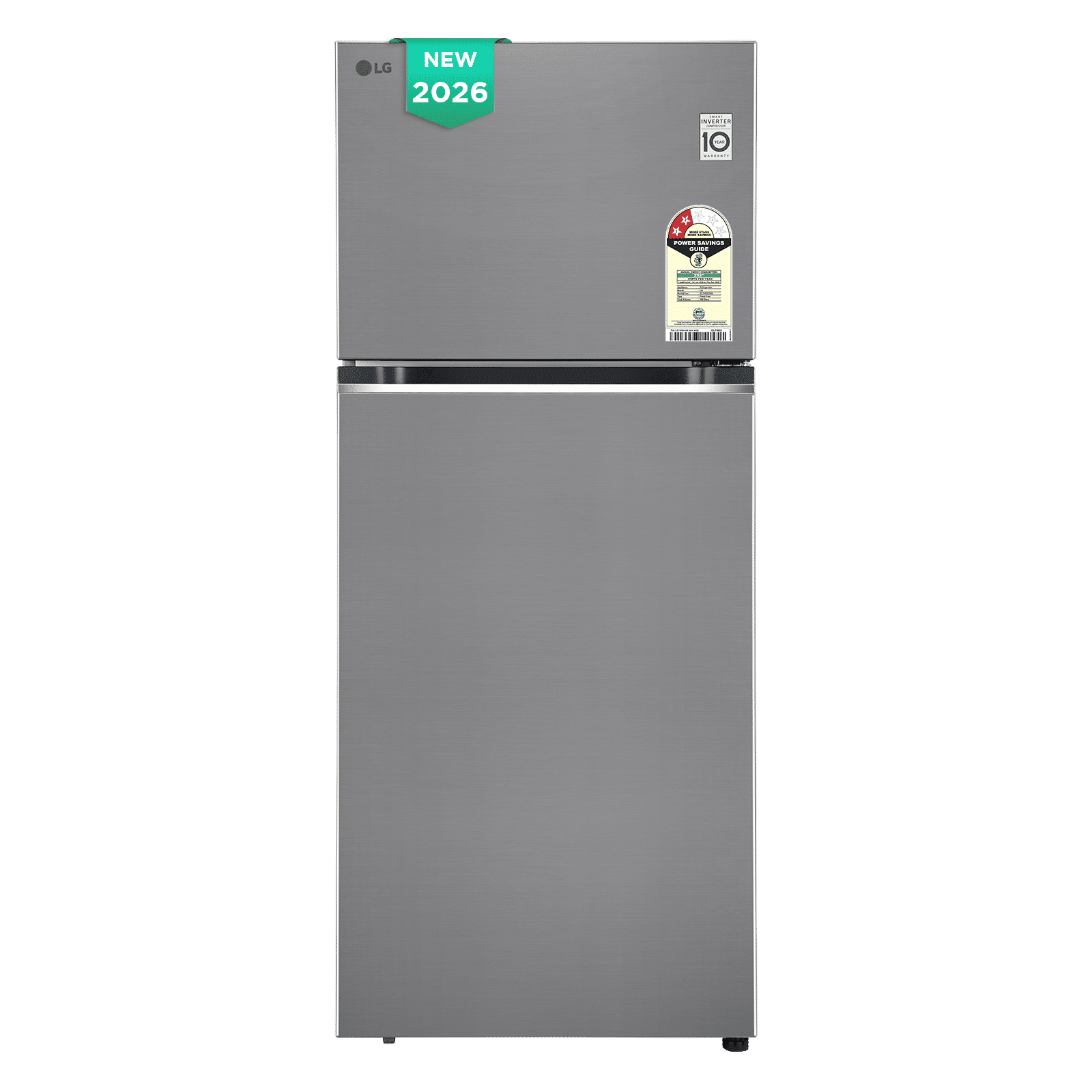 LG 398 Litres 2 Star Frost Free Double Door Smart Wifi Enabled Convertible Refrigerator with Multi Air Flow (GLT4026SNPZ, Shiny Steel) (2026 Model)_1