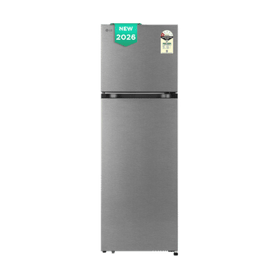 LG 276 Litres 1 Star Frost Free Double Door Refrigerator with Multi Air Flow (GLT2816WXDS, Dazzle Steel) (2026 Model) (2026 Model)