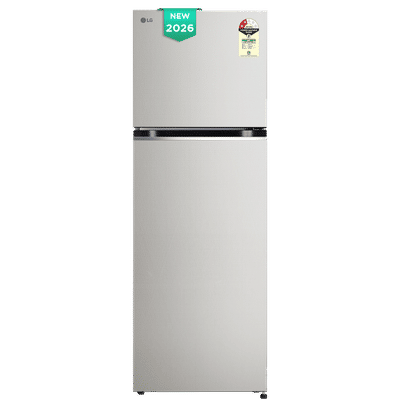 LG 343 Litres 2 Star Frost Free Double Door Convertible Refrigerator with Smart Diagnosis (GLT3426SNUS, Urban Steel) (2026 Model)