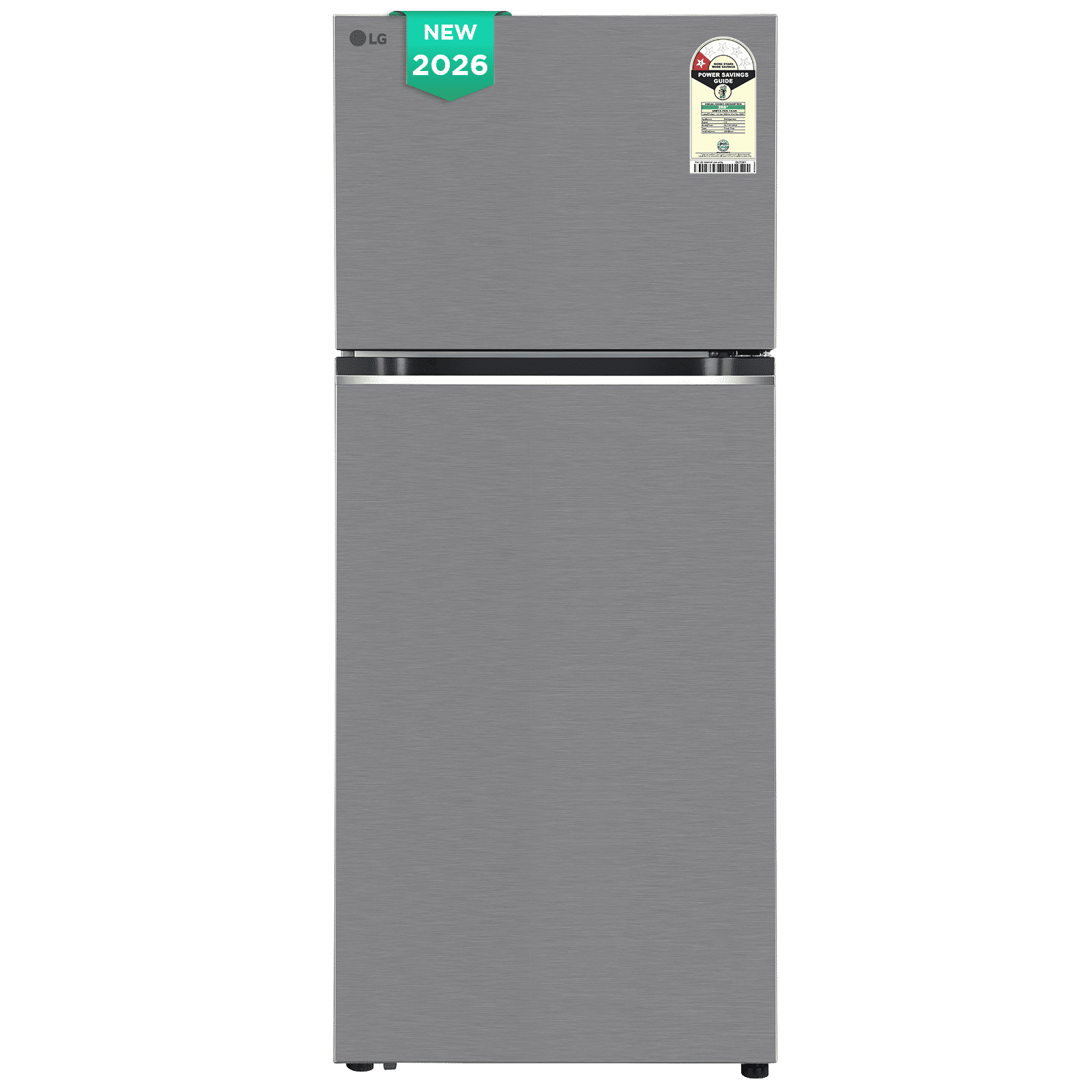 LG 380 Litres 1 Star Frost Free Double Door Refrigerator with Multi Air Flow (GLT3816NFDS, Dazzle Steel) (2026 Model)_1
