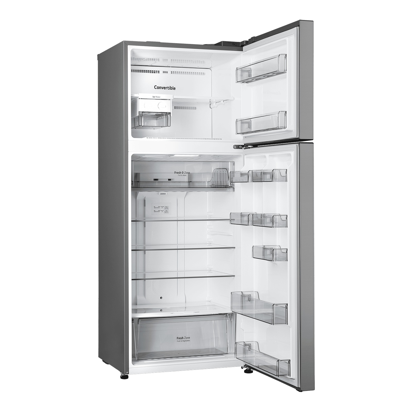 LG 446 Litres 1 Star Frost Free Double Door Convertible Refrigerator with Multi Air Flow (GLT4416CCPZ, Shiny Steel) (2026 Model) (2026 Model)_10