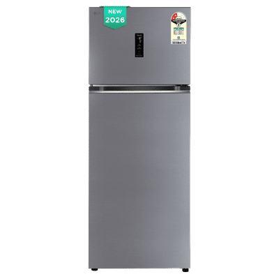 LG 466 Litres 2 Star Frost Free Double Door Smart Wifi Enabled Convertible Refrigerator with Fresh 0 Zone (GLT4626TMPZ, Shiny Steel) (2026 Model)