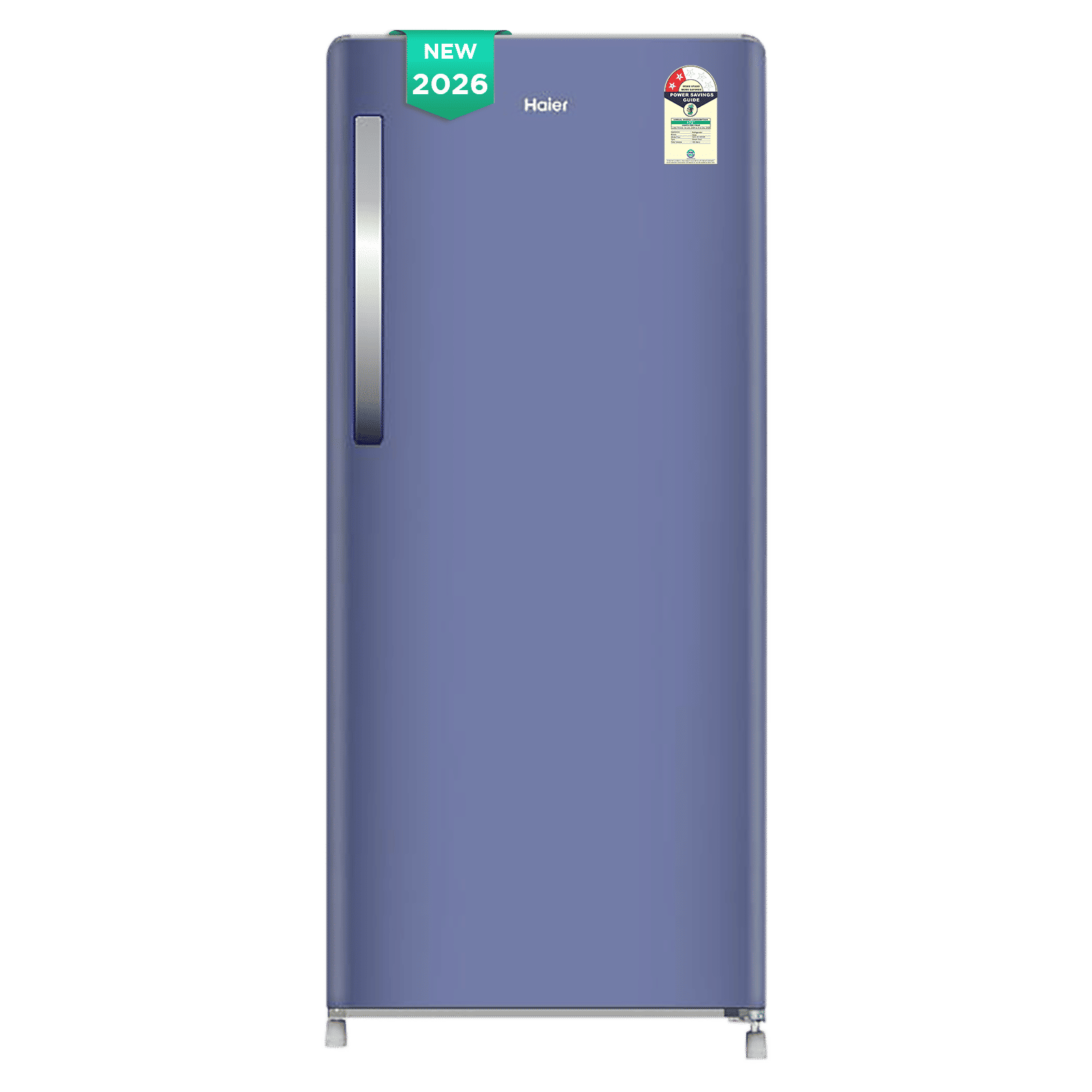 Haier 190 Litres 2 Star Direct Cool Single Door Refrigerator with Toughened Glass Shelves (HRD-2112BRBA-N, Radish Blue) (2026 Model) (2026 Model) Haier 190 Litres 2 Star Direct Cool Single Door Refrigerator with Toughened Glass Shelves (HRD-2112BRBA-N, Radish Blue) (2026 Model) (2026 Model)_1