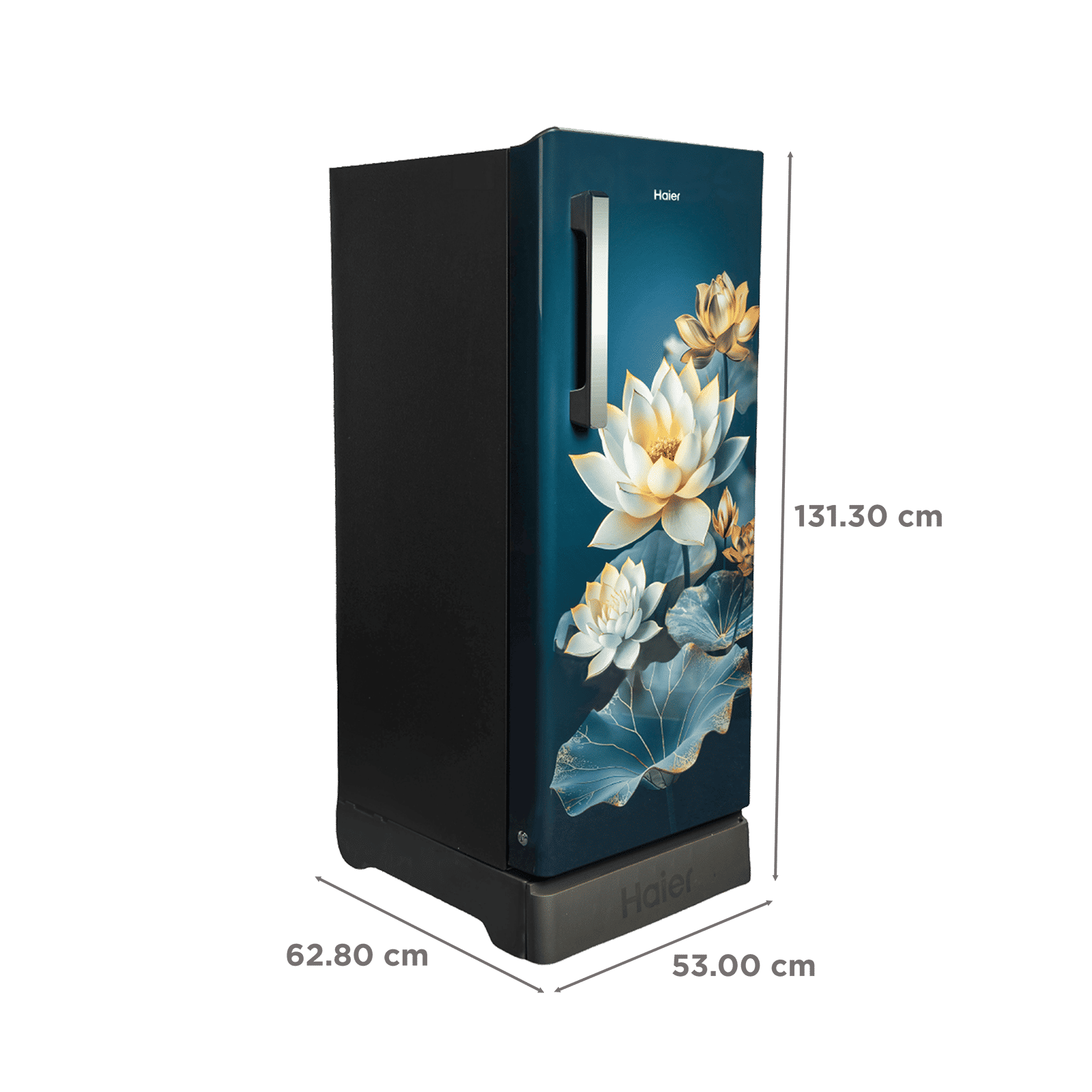 Haier 190 Litres 5 Star Direct Cool Single Door Refrigerator with Antibacterial Gasket (HRD-2115PGCA-N, Green Camellia) Haier 190 Litres 5 Star Direct Cool Single Door Refrigerator with Antibacterial Gasket (HRD-2115PGCA-N, Green Camellia)_3