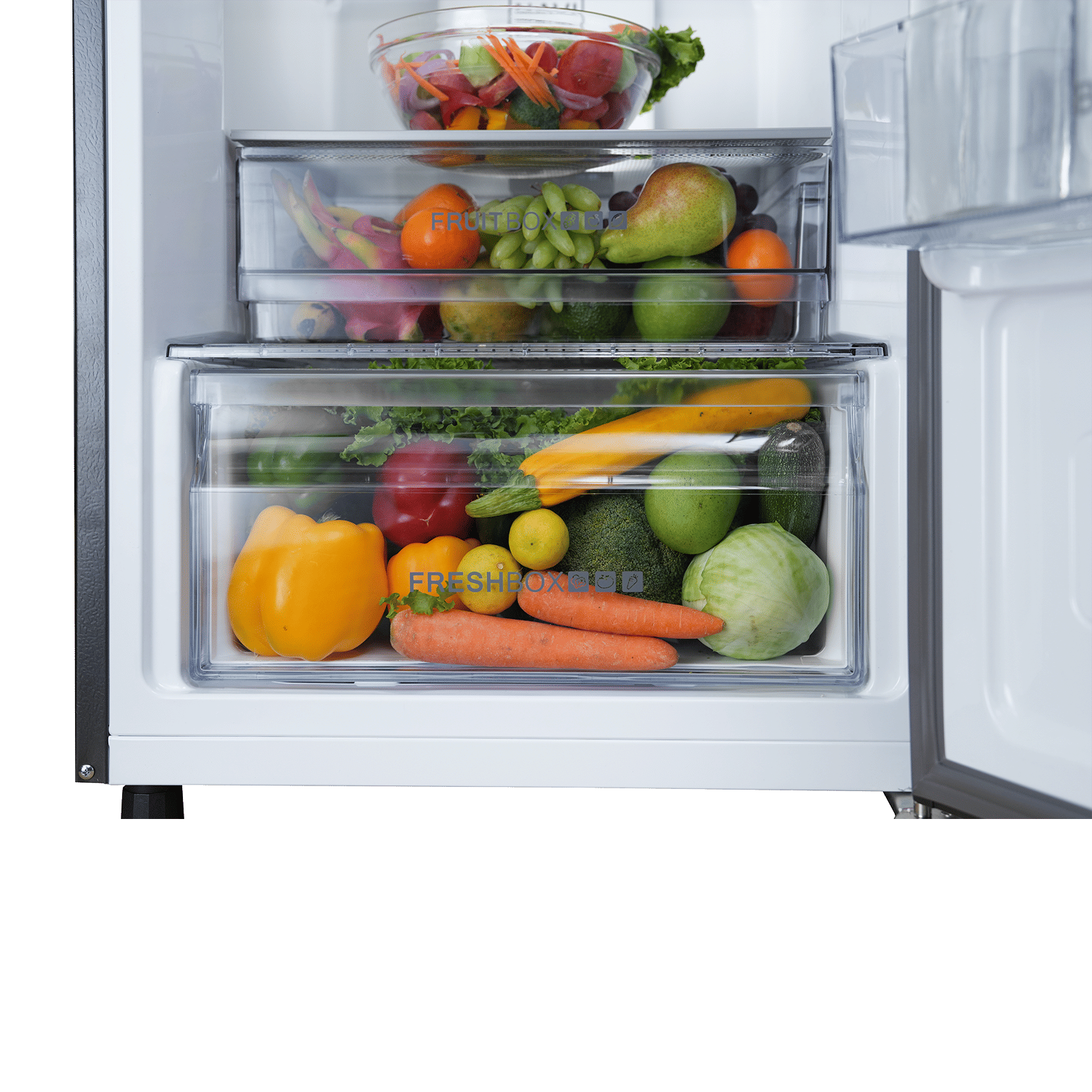 Haier 240 Litres 2 Star Frost Free Double Door Convertible Refrigerator with 200% Faster Ice Maker (HRF-2902IBGBA-P, GE Black) (2026 Model) (2026 Model)_13