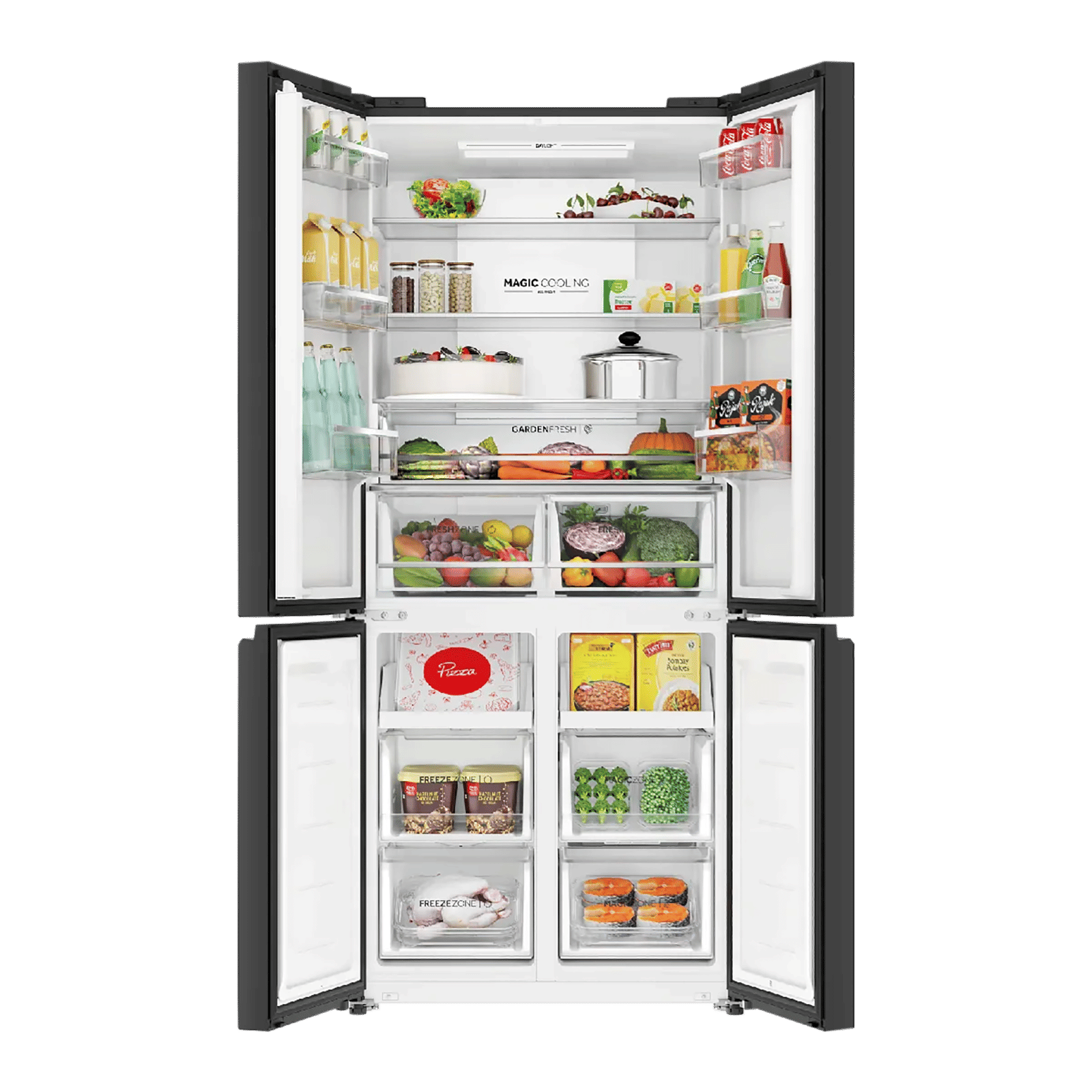 Haier Vogue Lumiere 520 Litres 3 Star Frost Free Side by Side Refrigerator with Digital Display Panel (HRB-600MP, Mauve Pink) (2026 Model) Haier Vogue Lumiere 520 Litres 3 Star Frost Free Side by Side Refrigerator with Digital Display Panel (HRB-600MP, Mauve Pink) (2026 Model)_8