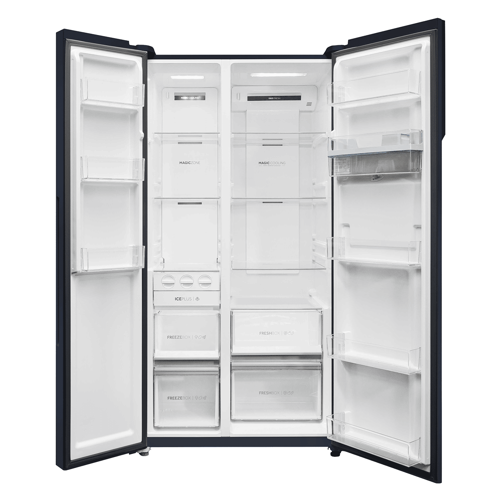 Haier 596 Litres 3 Star Frost Free Side by Side Refrigerator with Built-in Water Dispenser (HRS-682WUSU1, Ultramarine Steel) (2026 Model) Haier 596 Litres 3 Star Frost Free Side by Side Refrigerator with Built-in Water Dispenser (HRS-682WUSU1, Ultramarine Steel) (2026 Model)_7