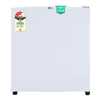 LG 43 Litres 3 Star Direct Cool Single Door Refrigerator with Anti-Bacterial Gasket (GLD0536VRSW, Super White) (2026 Model)