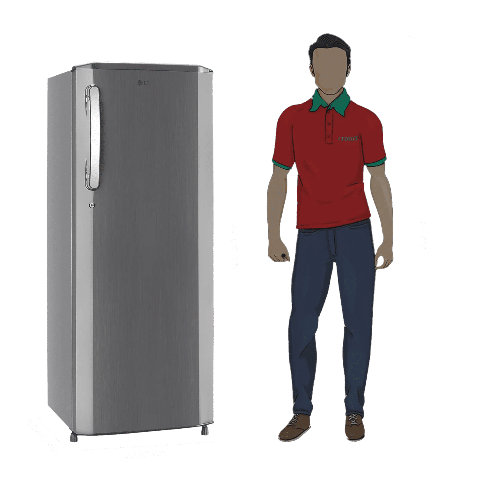 LG 261 Litres 3 Star Direct Cool Single Door Refrigerator with Auto Smart Connect (GLD2736YBPZ, Shiny Steel) (2026 Model) LG 261 Litres 3 Star Direct Cool Single Door Refrigerator with Auto Smart Connect (GLD2736YBPZ, Shiny Steel) (2026 Model)_2