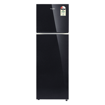 Whirlpool Neofresh 235 Litres 2 Star Frost Free Double Door Refrigerator with 6th Sense Technology (22328, Black)