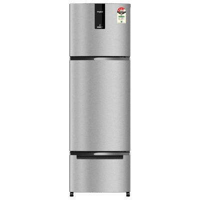 Whirlpool Protton Nxt 250 Litres 4 Star Frost Free Triple Door Refrigerator with Microblock Technology (22371, Silver)