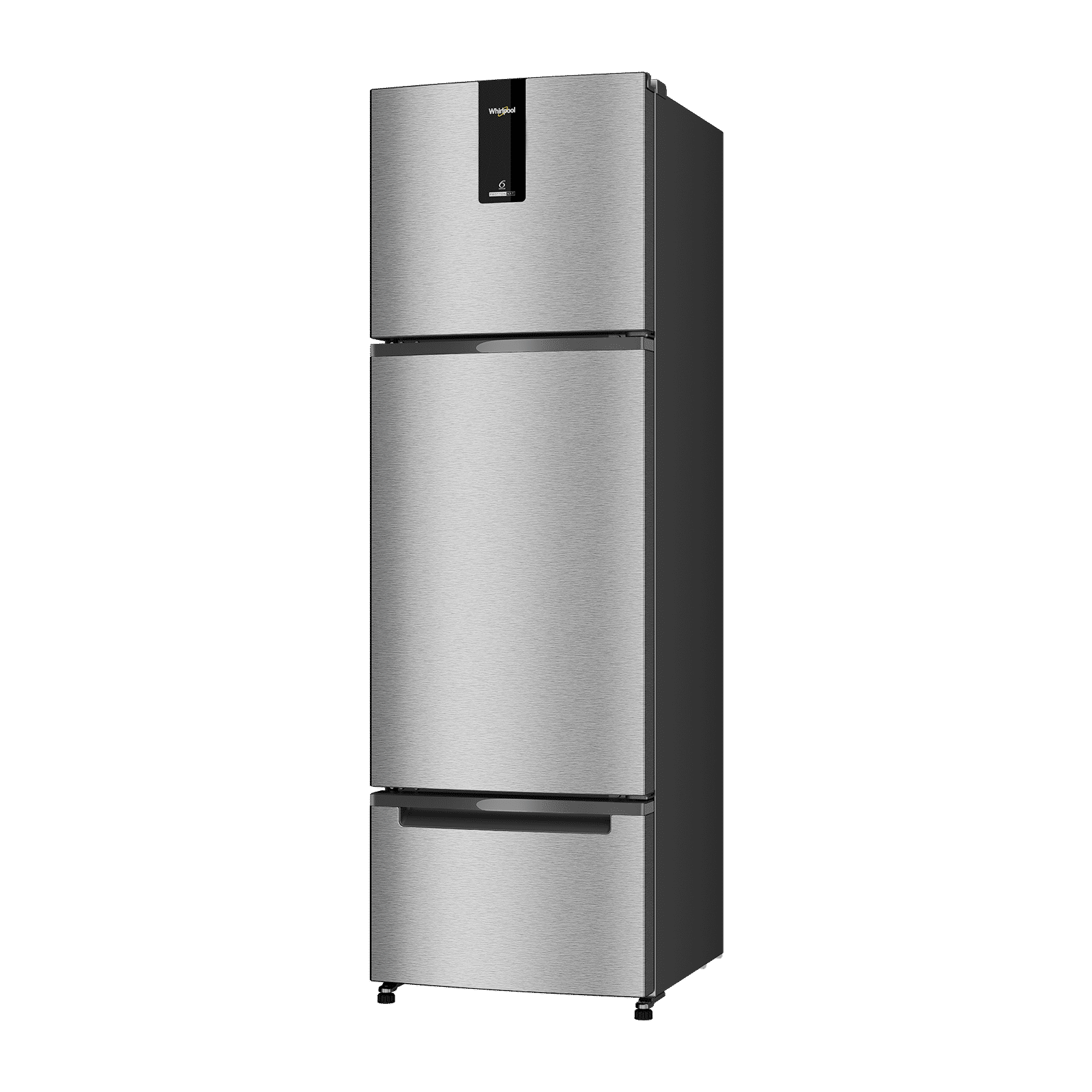 Whirlpool Protton Nxt 250 Litres 4 Star Frost Free Triple Door Refrigerator with Microblock Technology (22371, Silver)_5