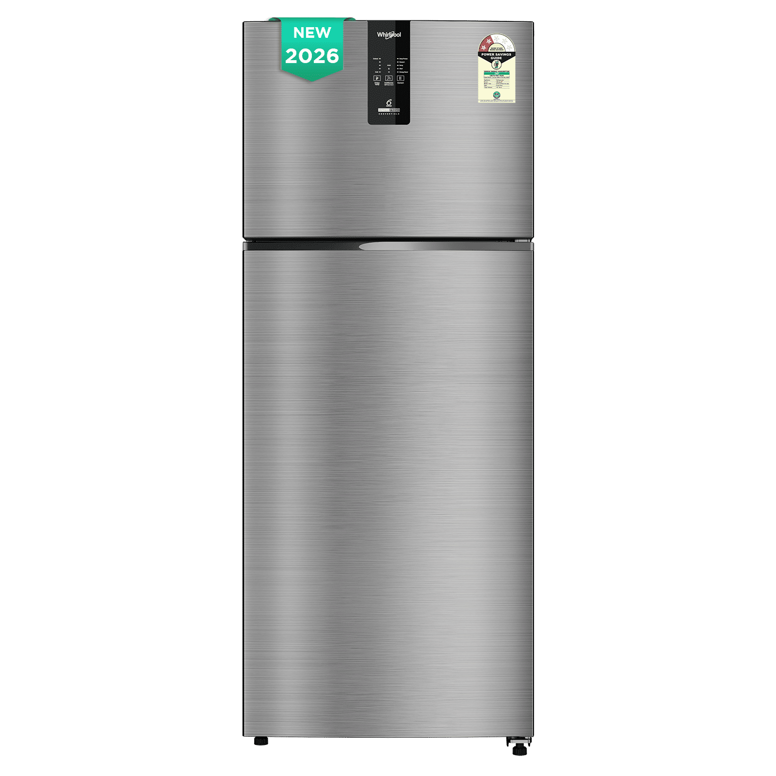 Whirlpool Intellifresh 431 Litres 2 Star Frost Free Convertible Refrigerator with Microblock Technology (22440, Silver) (2026 Model)_1