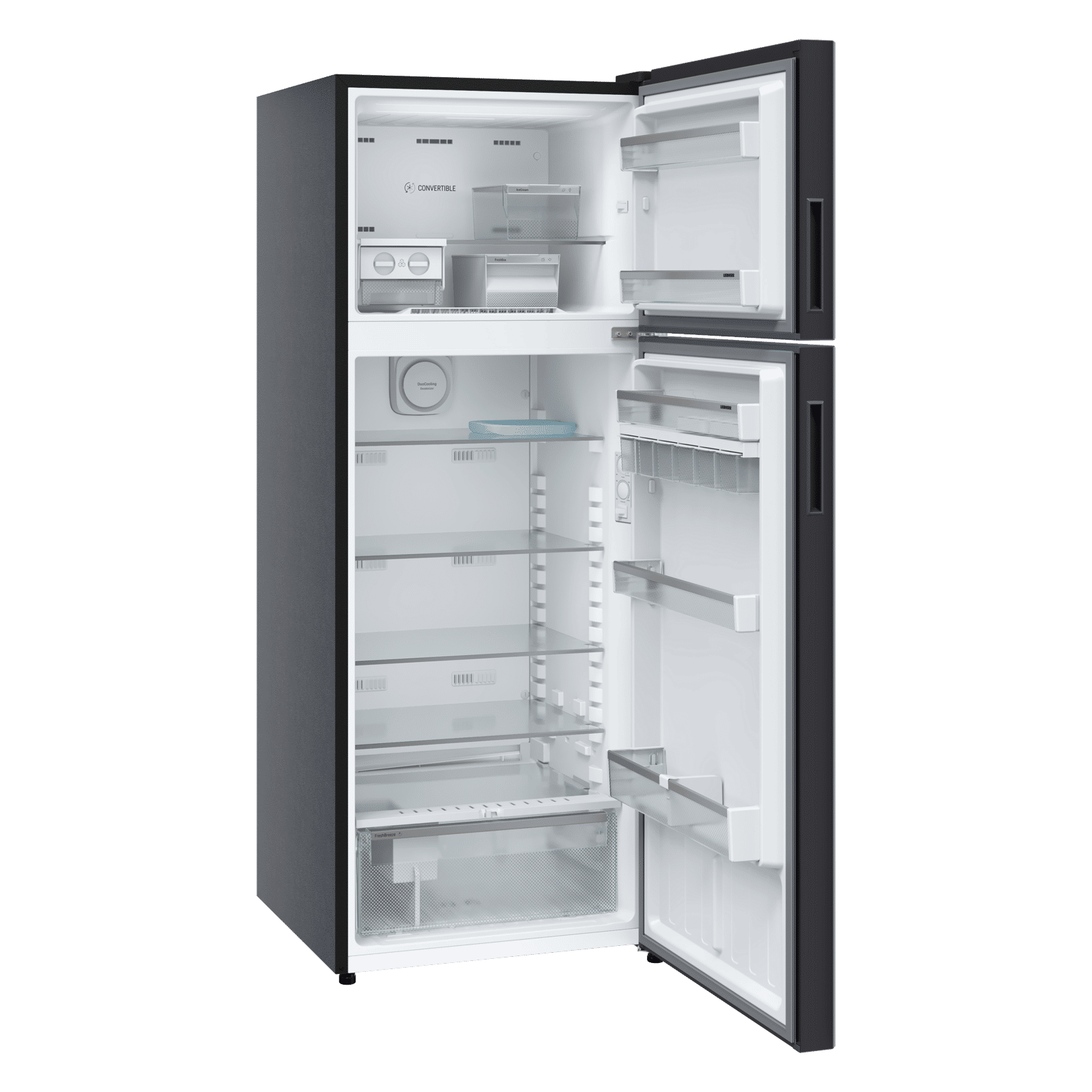 Liebherr Cluster 3 428 Litres 2 Star Frost Free Double Door Convertible Refrigerator with Duo Cool Technology (TVPbgB 4231, Black Gloss) (2026 Model)_7