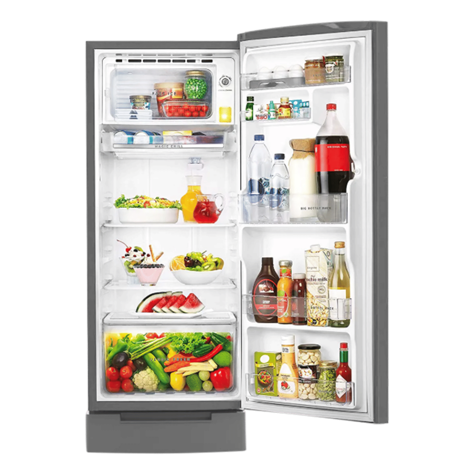 Whirlpool Ice Magic Pro 192 Litres 3 Star Direct Cool Single Door Refrigerator with Microblock Technology (73675, Grey) Whirlpool Ice Magic Pro 192 Litres 3 Star Direct Cool Single Door Refrigerator with Microblock Technology (73675, Grey)_6